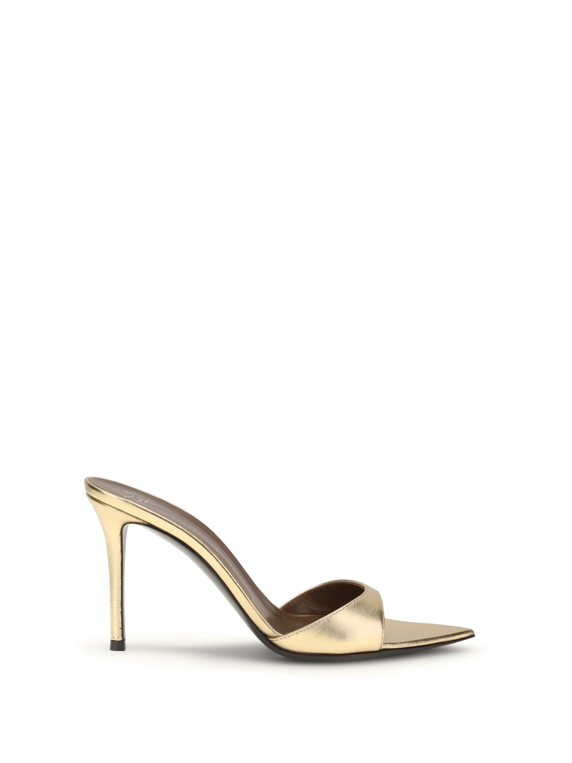 Giuseppe Zanotti Intriigo Mule Sandals Size US 8.5 / IT 38.5 - 1 Thumbnail