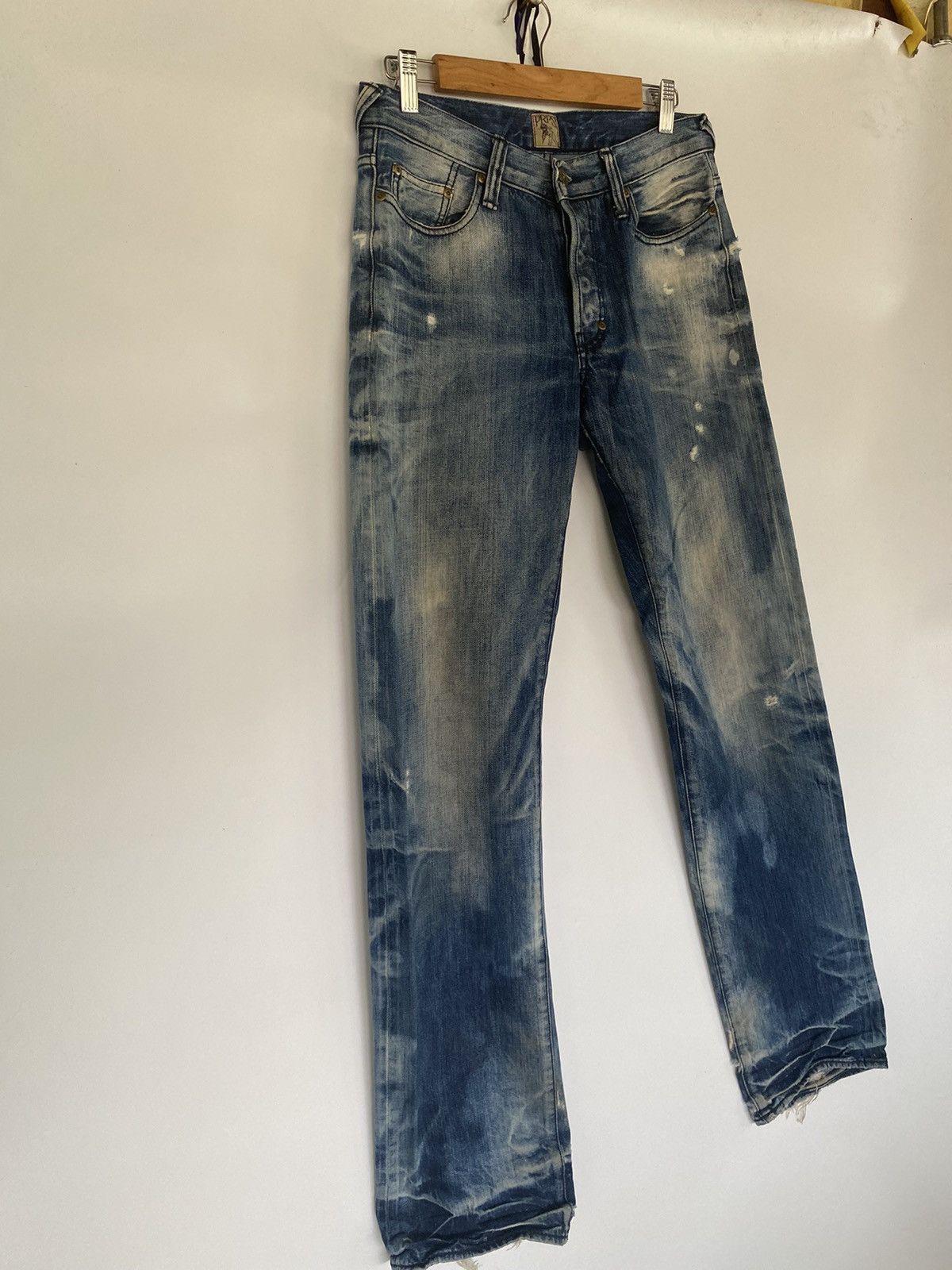 Japanese Brand × Prps Vintage PRPS Denim Jeans Distressed Japanese Style Pants Size US 30 / EU 46 - 7 Thumbnail