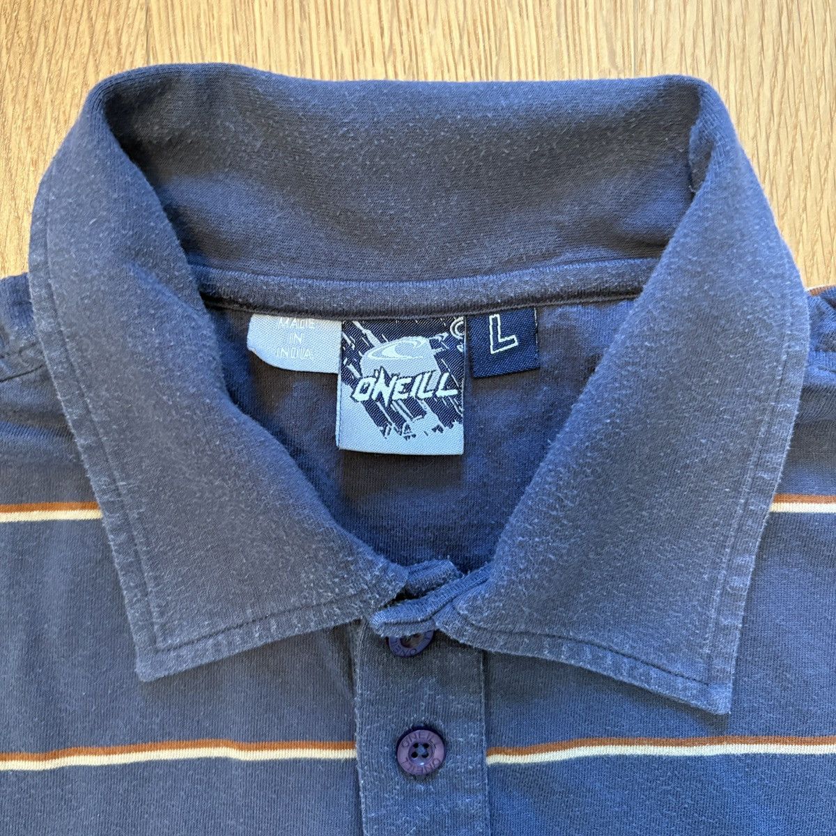 O'Neill Y2K Vintage O’neill Striped surf skater polo size Large Size US L / EU 52-54 / 3 - 2 Thumbnail