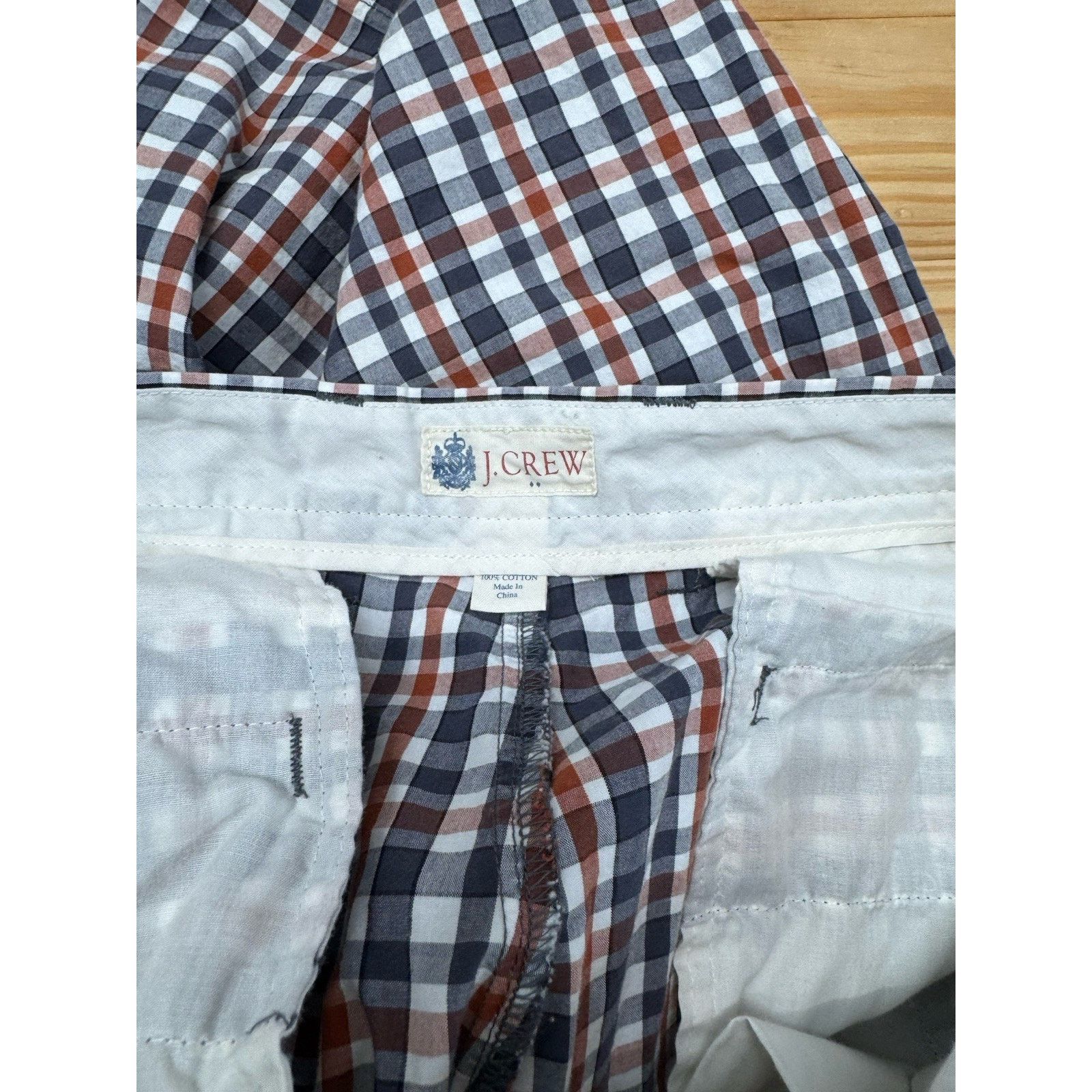 J.Crew J. Crew Mens Knee Length Shorts Sz 31 Flat Front Zip Fly Size US 31 - 6 Thumbnail