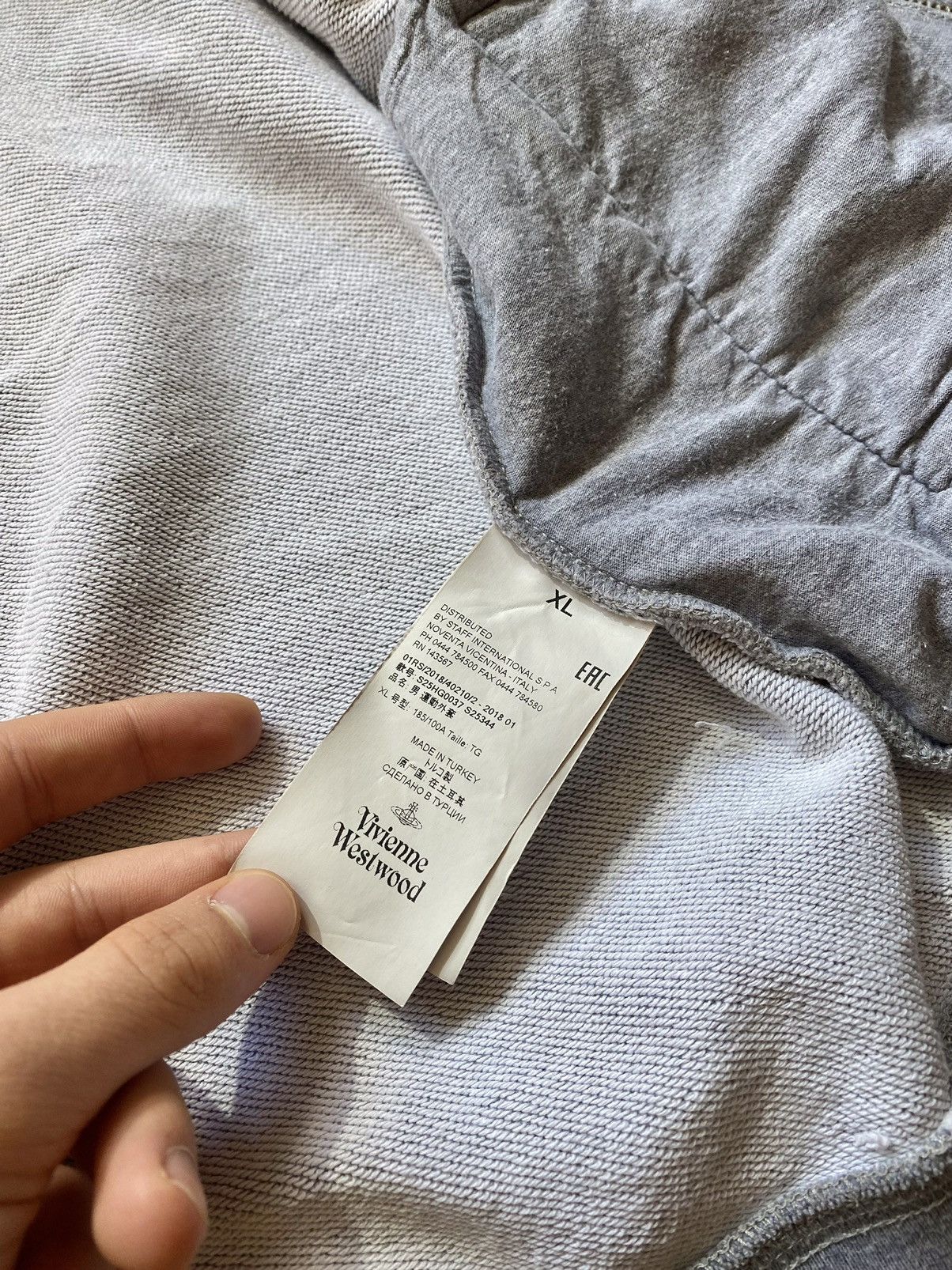 Vivienne Westwood Vivienne Westwood Zip Up Logo Hoodie Size US XL / EU 56 / 4 - 5 Thumbnail