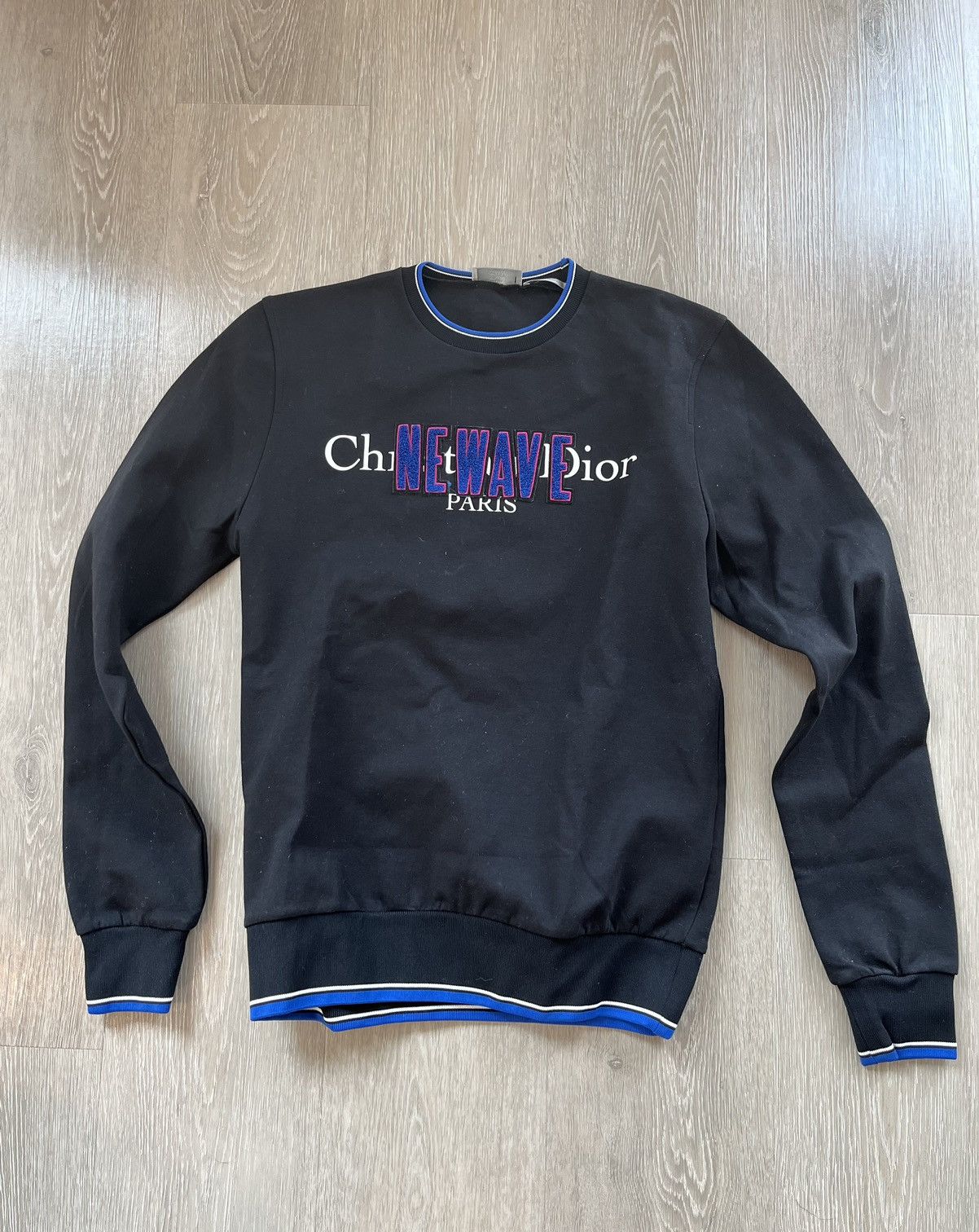 Dior × Vintage Dior New Wave LS Sweatshirt Size XXS / US 00 / IT 34 - 1 Thumbnail