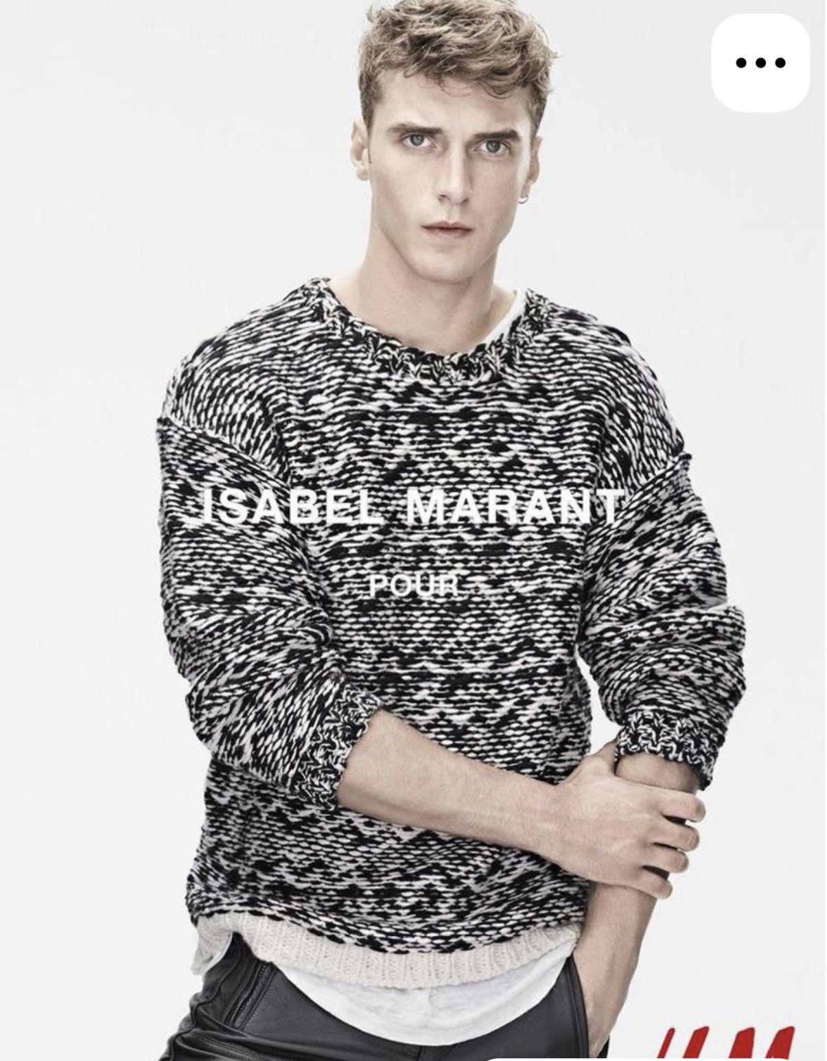H&M × Isabel Marant Isabel Marant x H&M Pour Wool Knit Sweater Size US L / EU 52-54 / 3 - 5 Thumbnail