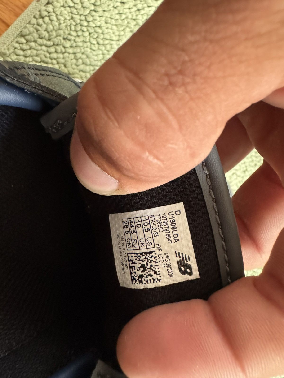 Junya Watanabe × New Balance Junya Watanabe MAN x New Balance Hybrid Mesh–10.5 US/44.5 EU Size US 10.5 / EU 43-44 - 5 Thumbnail