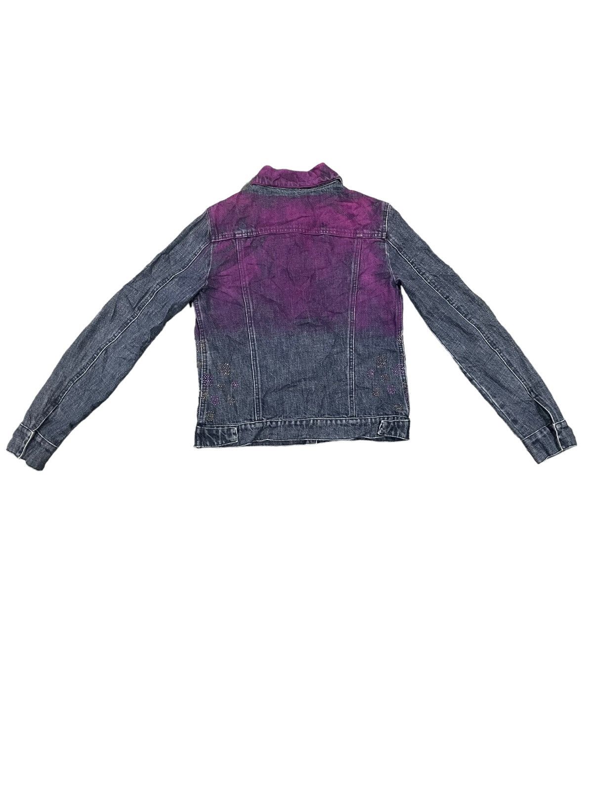 Fendi Fendi Electric Splattered Rare Denim Jacket Size S / US 4 / IT 40 - 15 Thumbnail