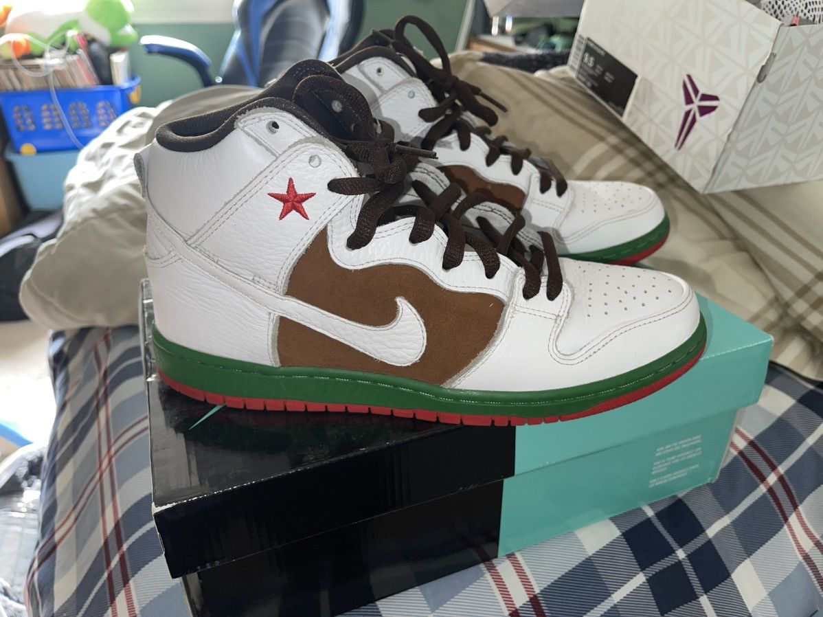Nike Dunk High SB 'Cali' 313171-201 Size US 9.5 / EU 42-43 - 3 Thumbnail