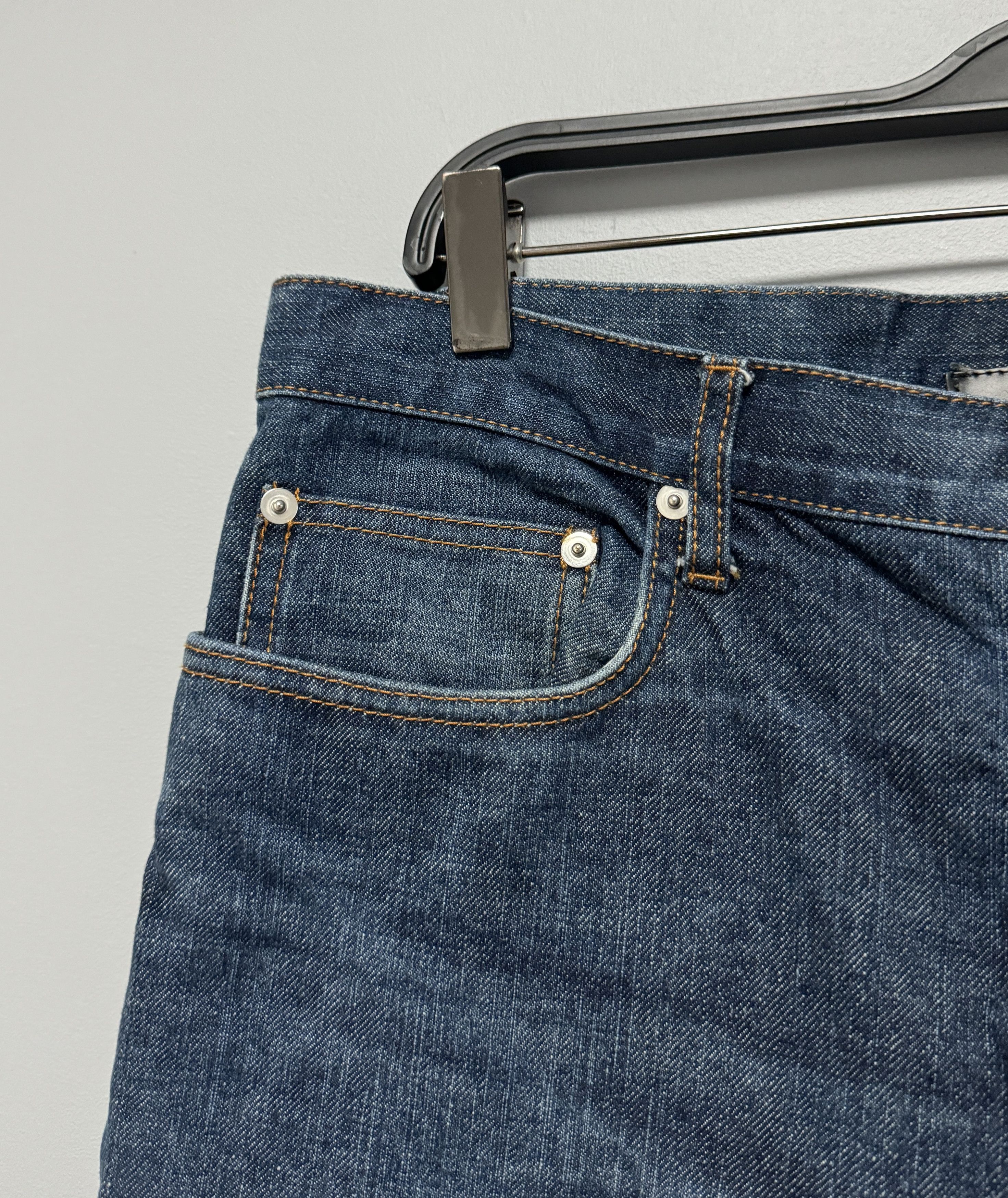 Dior Dior Homme Denim Pants Jeans Hedi Slimane Dark Navy Size 33 Size US 33 - 4 Thumbnail