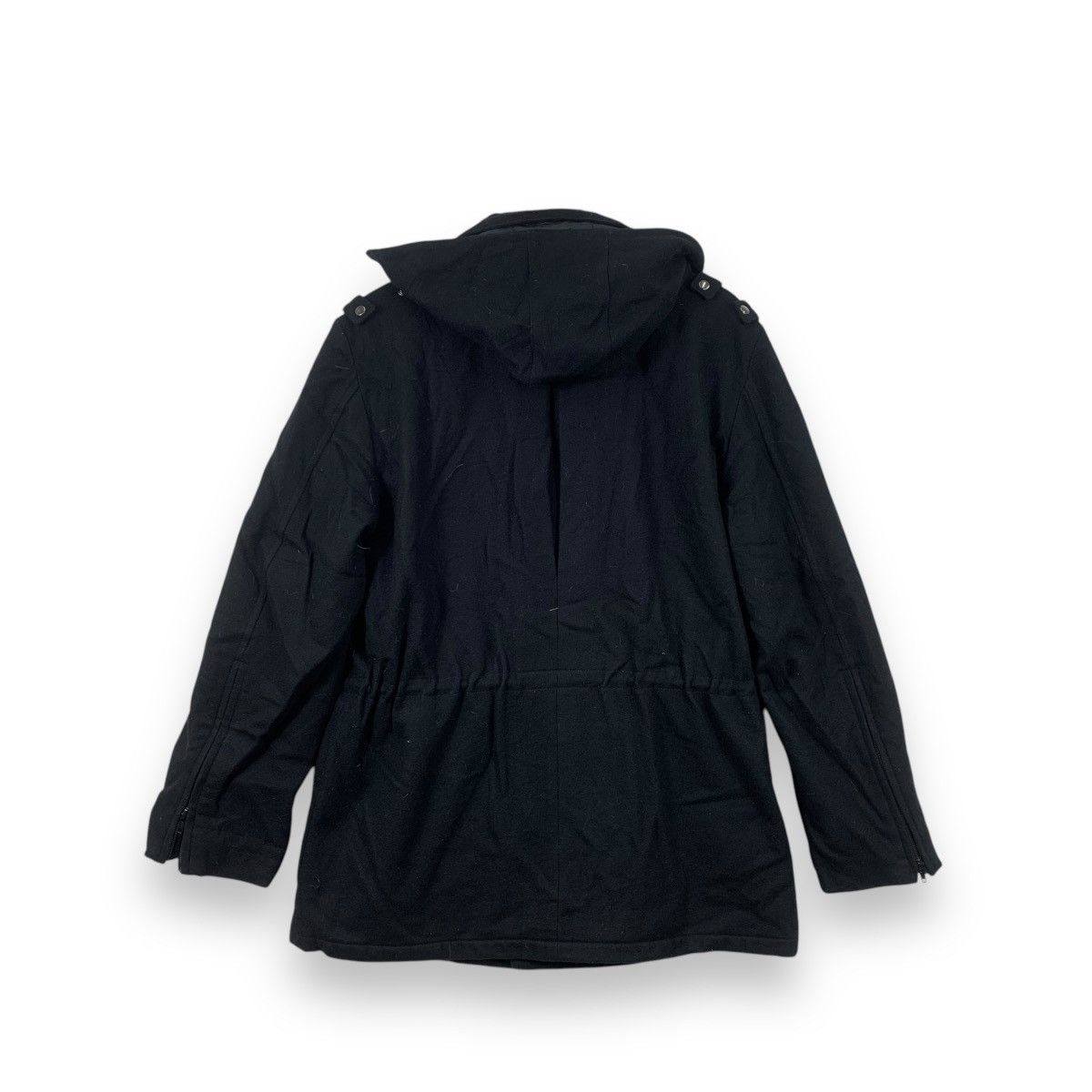 Japanese Brand Vintage BIGLIDUE JAPAN Hooded Military Style Jacket Utility Size L / US 10 / IT 46 - 4 Thumbnail
