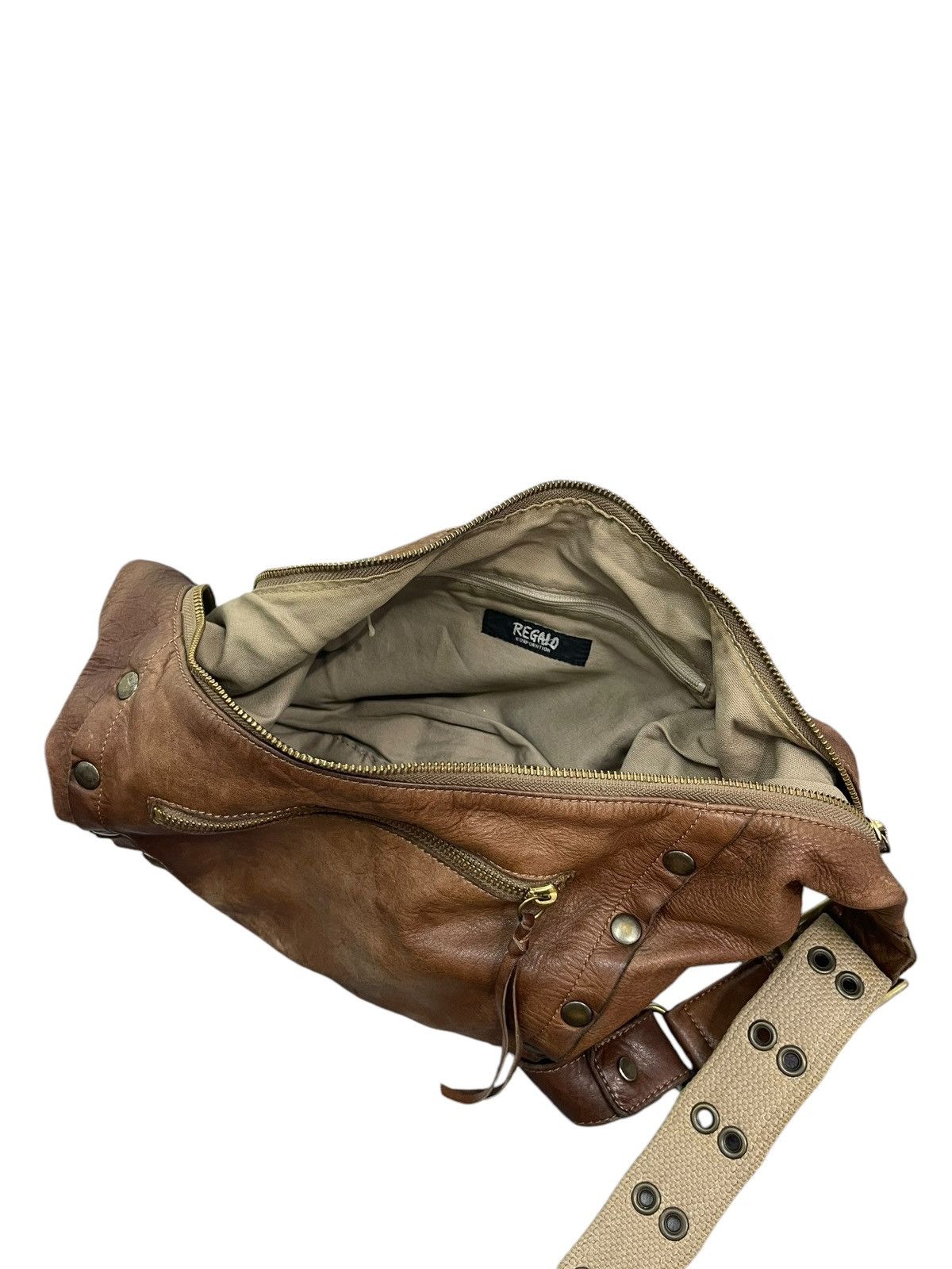 Genuine Leather Full Leather Regalo Shoulder Bag 5🟩 Size ONE SIZE - 21 Thumbnail