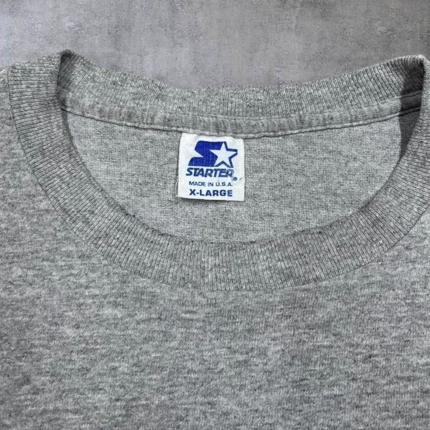Starter VINTAGE NFL Pro Line New England Patriots T-Shirt XL Grey Mens Football Graphic Single Stitch 90s Authentic Starter Size US XL / EU 56 / 4 - 3 Thumbnail