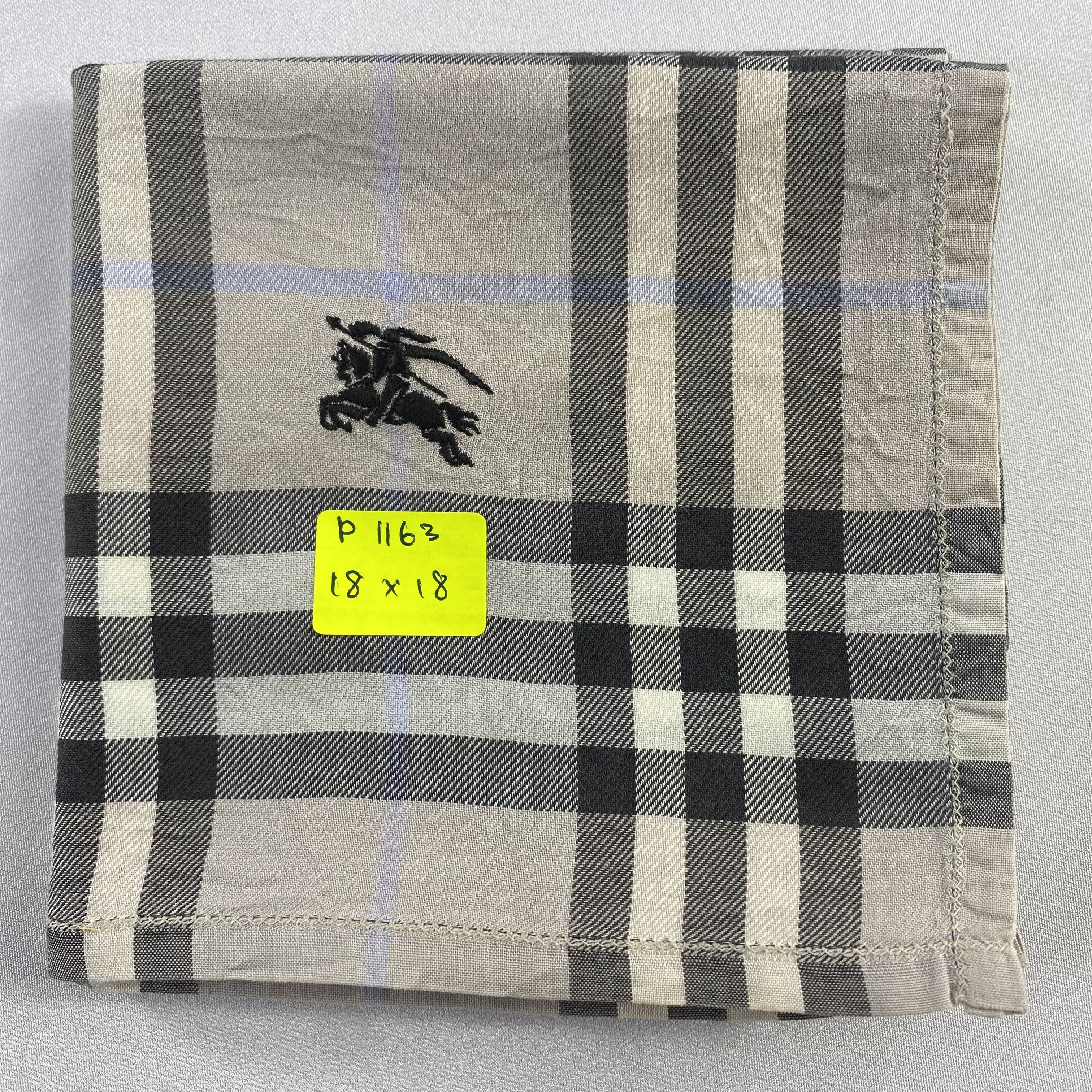 Burberry × Vintage Burberry Handkerchief / Neckerchief / Bandana-P1163 Size ONE SIZE - 5 Thumbnail