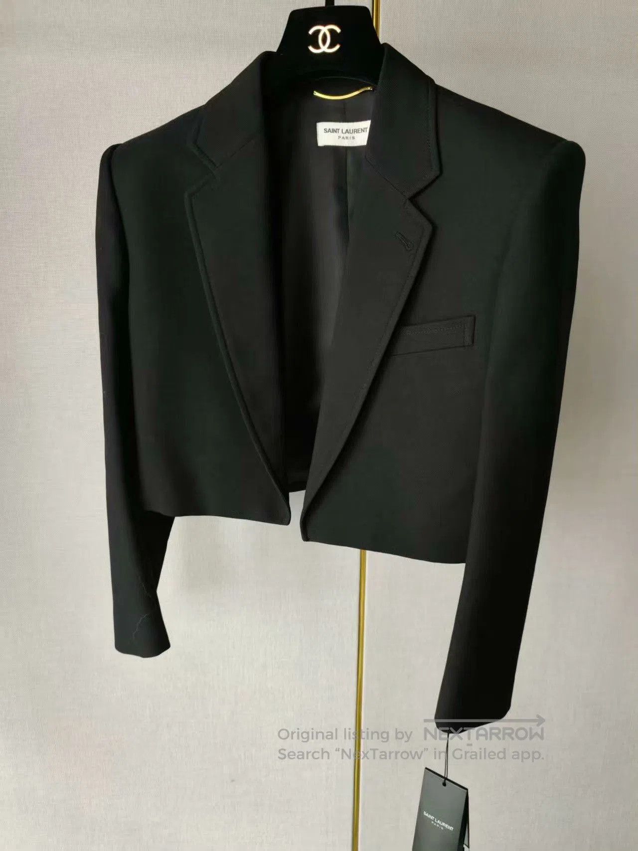 Saint Laurent Paris Saint Laurent Women's Coat. Size M / US 6-8 / IT 42-44 - 1 Thumbnail