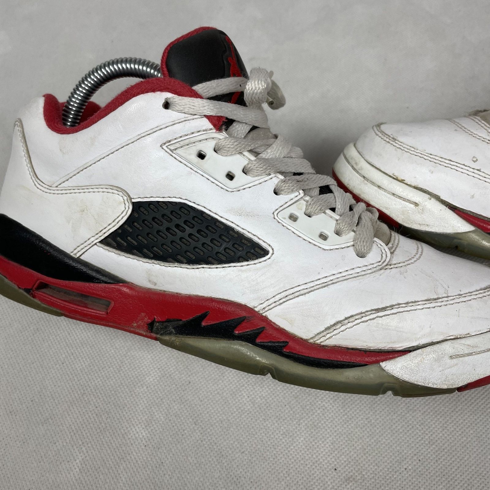 Jordan Brand Air Jordan 5 Retro Low 314338-101 White Basketball 7Y Size US 7 / EU 40 - 7 Thumbnail