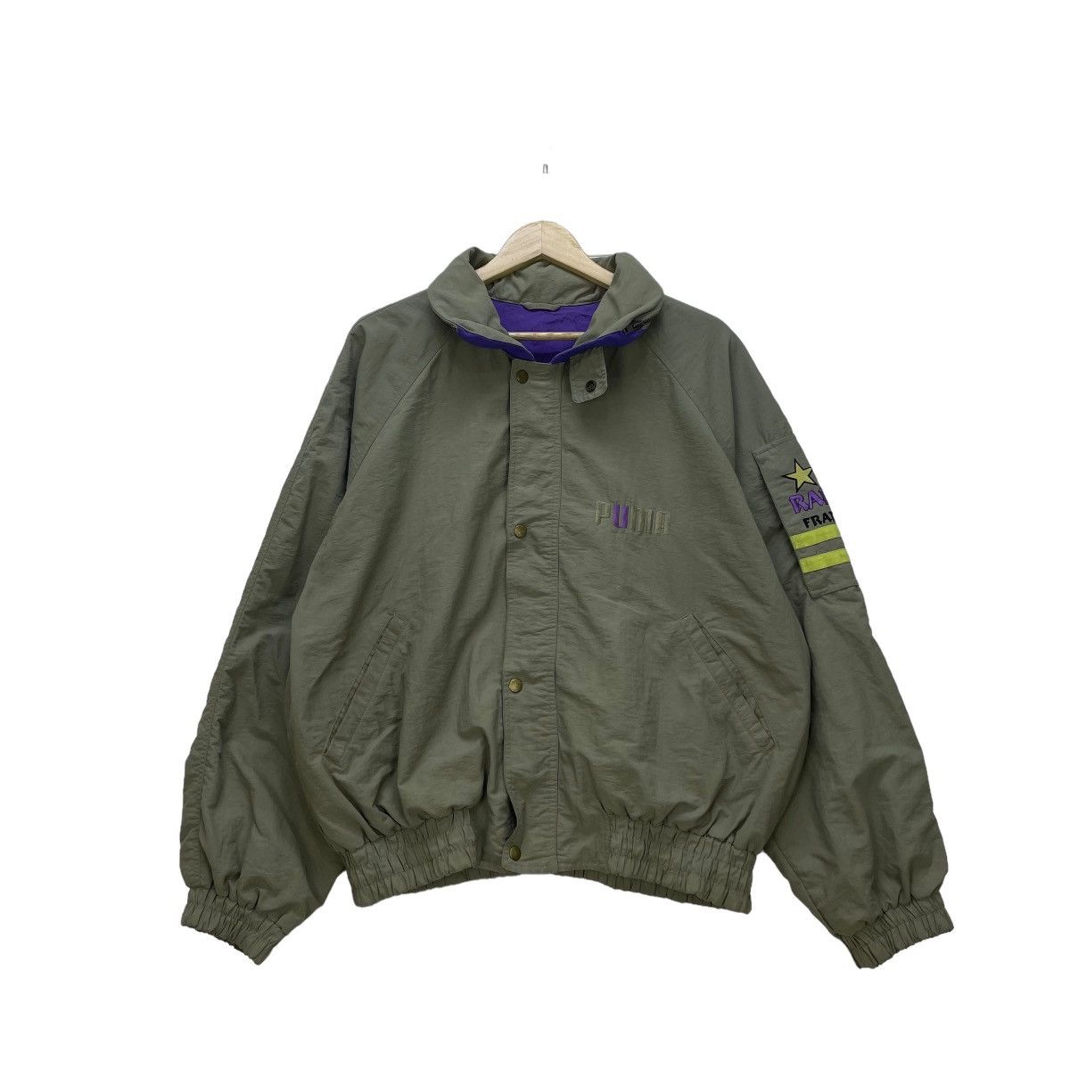 Puma × Vintage Vintage 90s Puma Rafting Fraternity Jacket Size US L / EU 52-54 / 3 - 1 Thumbnail