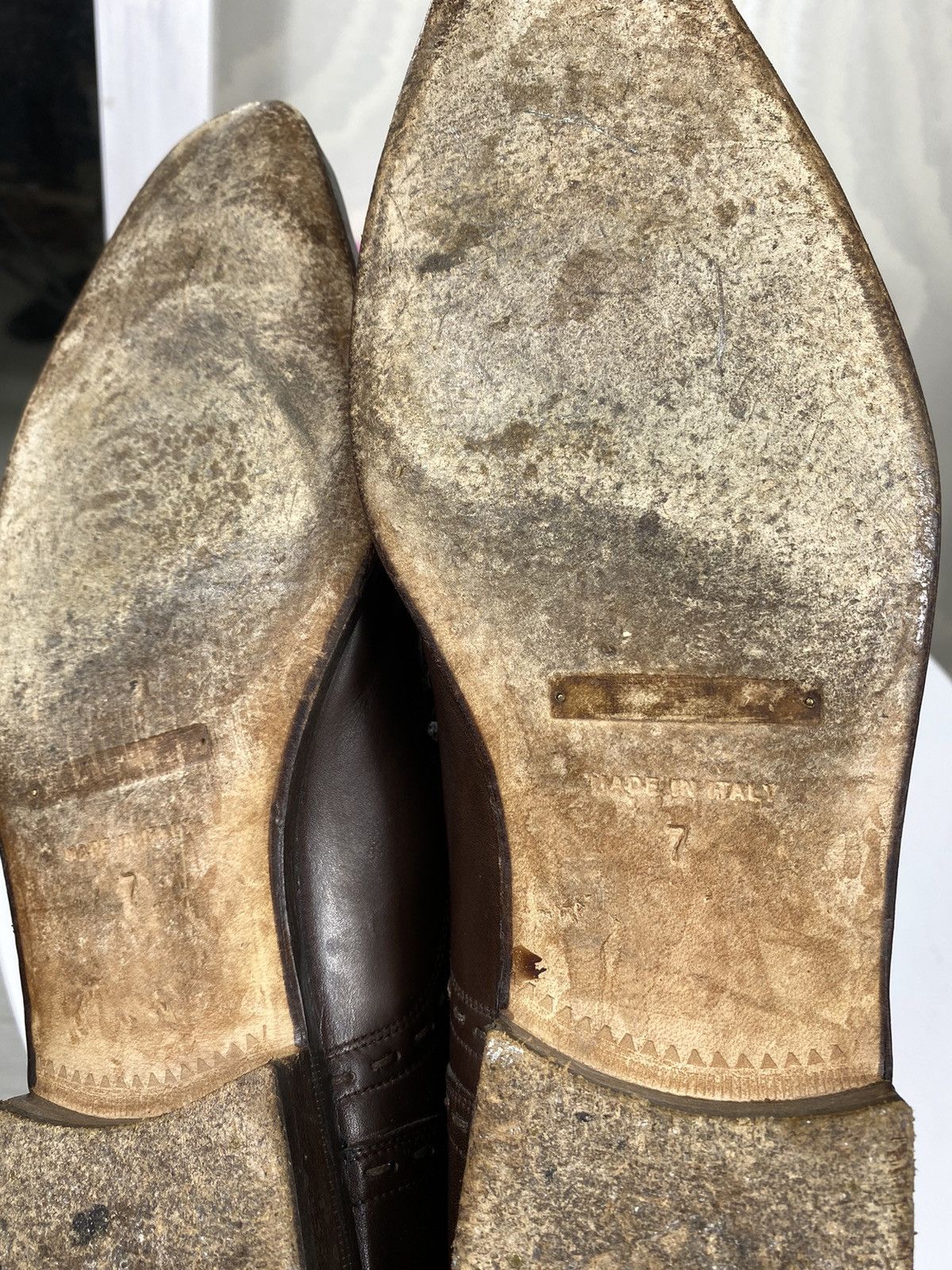Dolce & Gabbana × Vintage Dolce&Gabbana Derby Lace Up Size US 8 / EU 41 - 12 Thumbnail