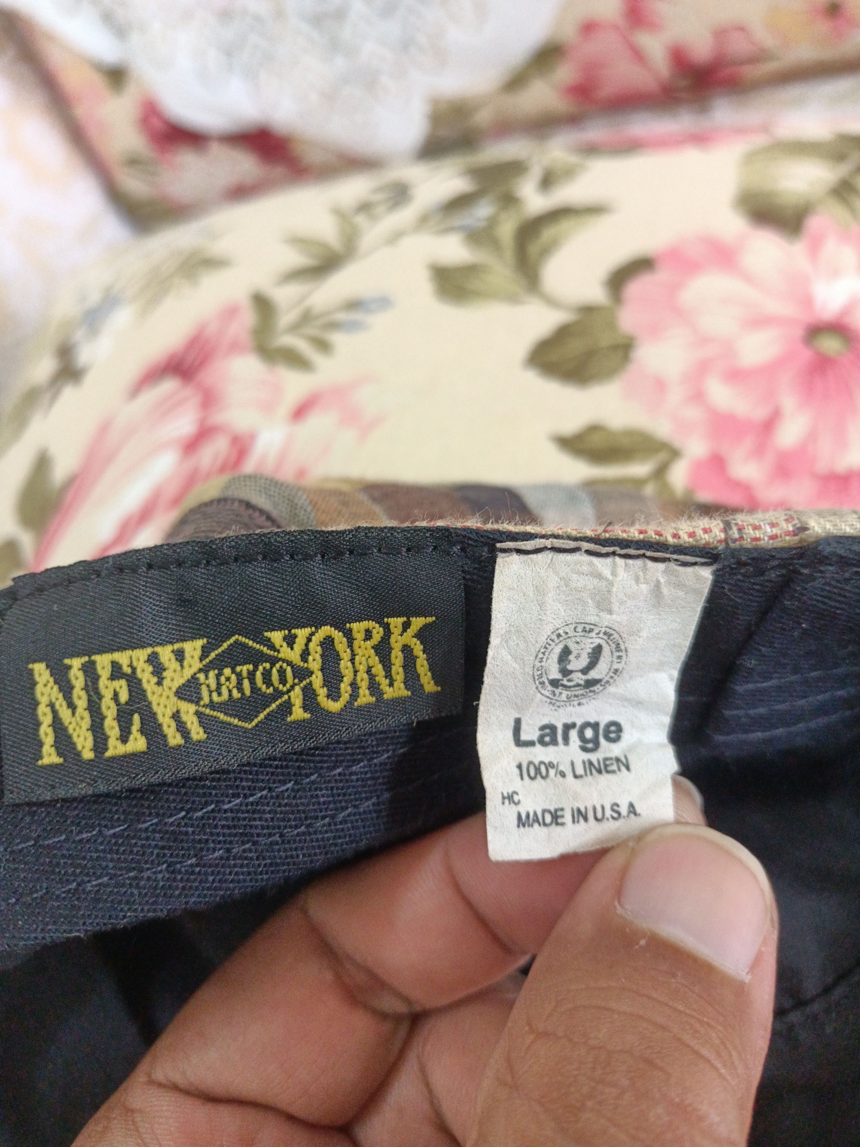 Other Vintage New York Hat Co linen cap Size ONE SIZE - 6 Thumbnail