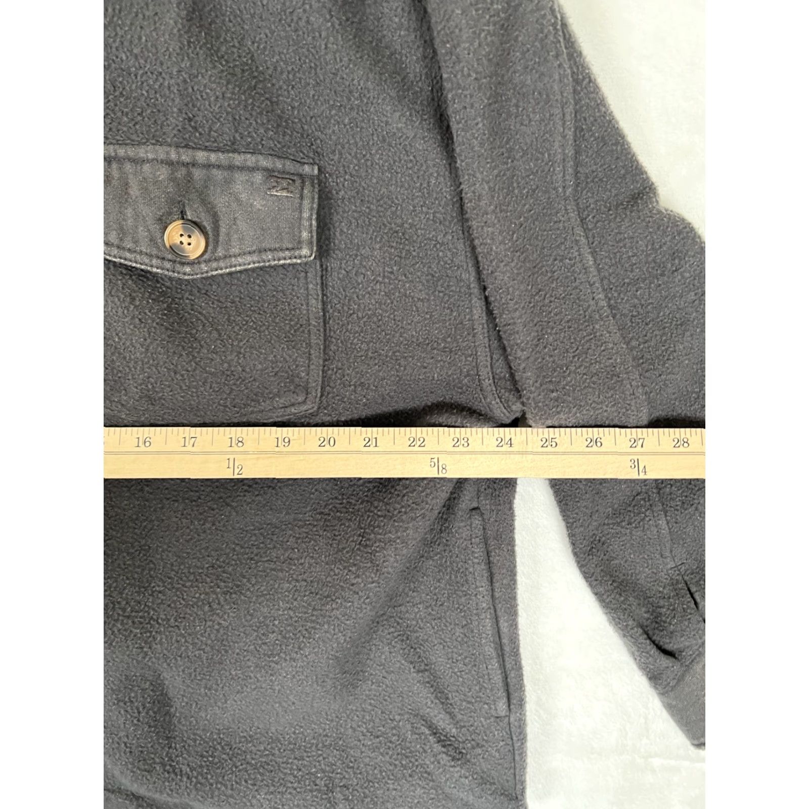 Billabong VINTAGE Billabong Jacket Mens M Gray Fleece Shacket Button Front Shacket Shirt Jacket Casual Travel 90s? Size US M / EU 48-50 / 2 - 7 Thumbnail