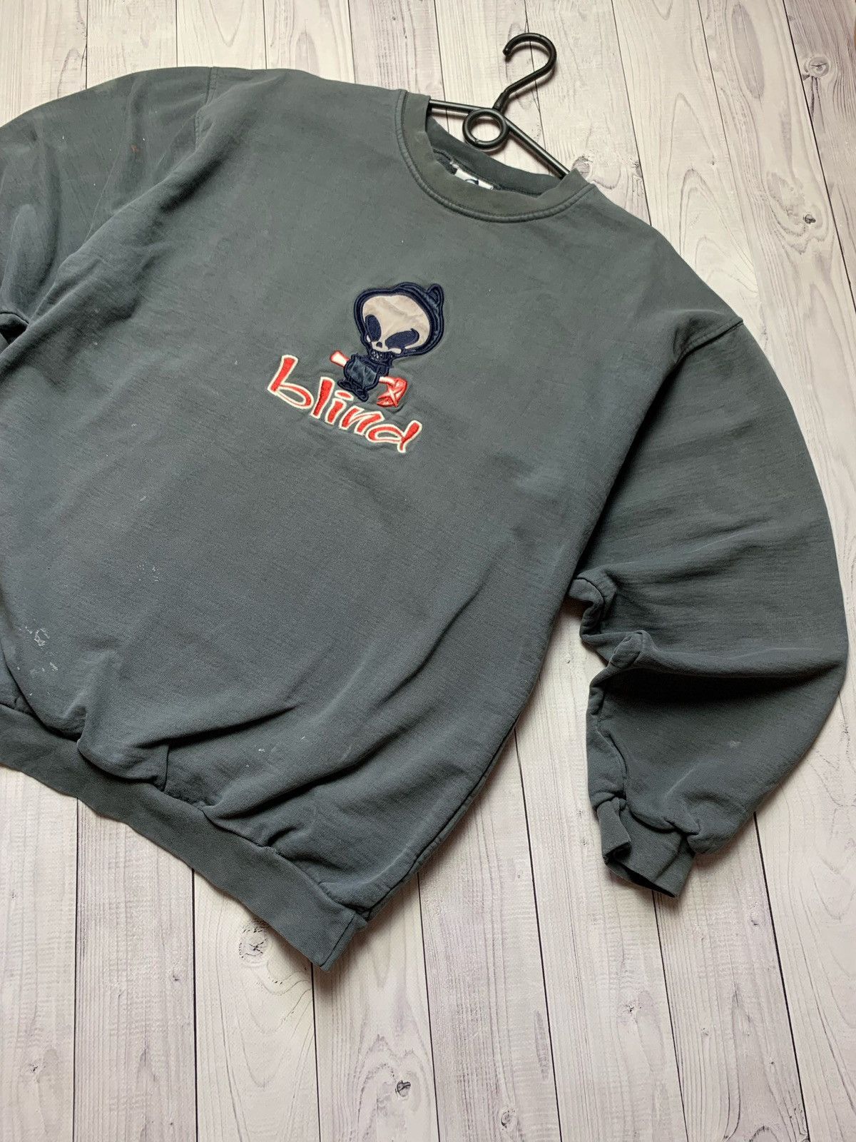 Japanese Brand × Vintage Blind vintage rare sweatshirt aliens Size M Size US M / EU 48-50 / 2 - 2 Thumbnail