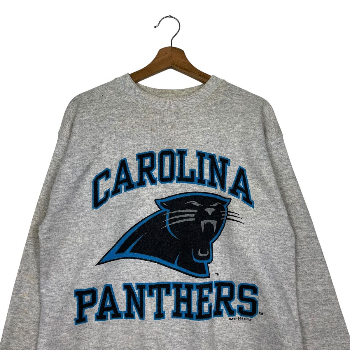 Other Vintage 90s Carolina Panthers Sweatshirt Size US L / EU 52-54 / 3 - 2 Thumbnail