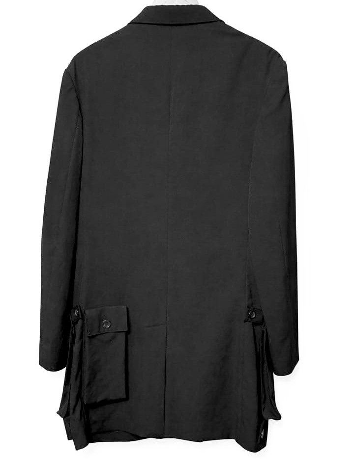 Yohji Yamamoto SS22 Jacket Buttons Details Removable Pockets Size US M / EU 48-50 / 2 - 2 Thumbnail
