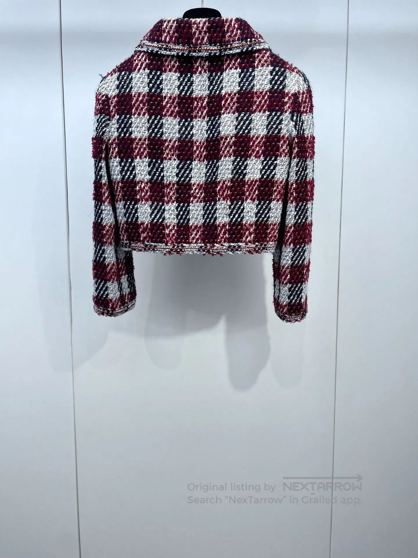 Karl Lagerfeld Chanel Fall/Winter Plaid Short Coat. Size XS / US 0-2 / IT 36-38 - 2 Thumbnail