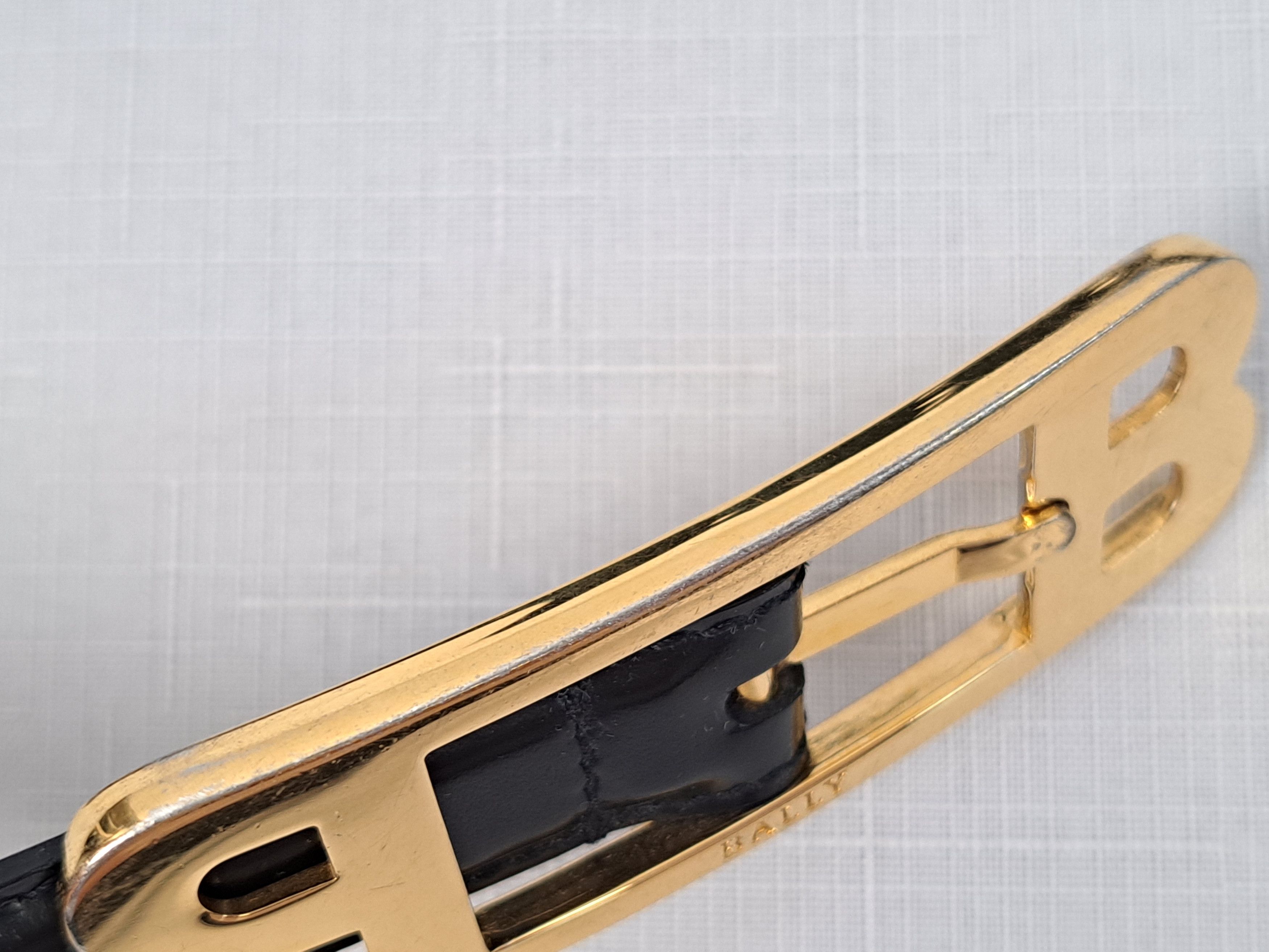 Bally × Vintage Vintage Bally black belt. Made in Italy Size ONE SIZE - 12 Thumbnail