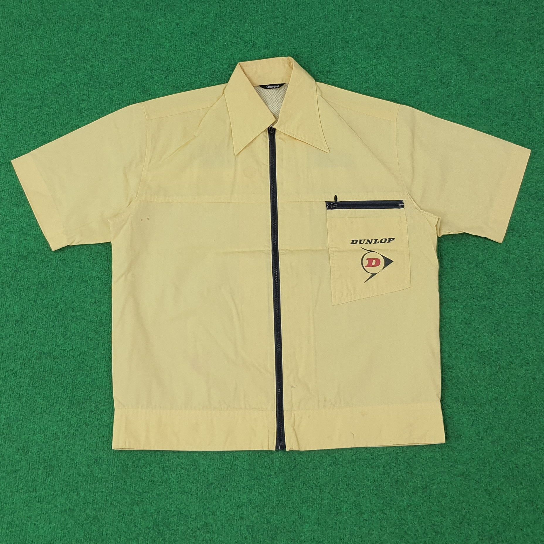 Japanese Brand Vintage DUNLOP Japan Motorsports Jacket C249N65 Size US S / EU 44-46 / 1 - 2 Thumbnail