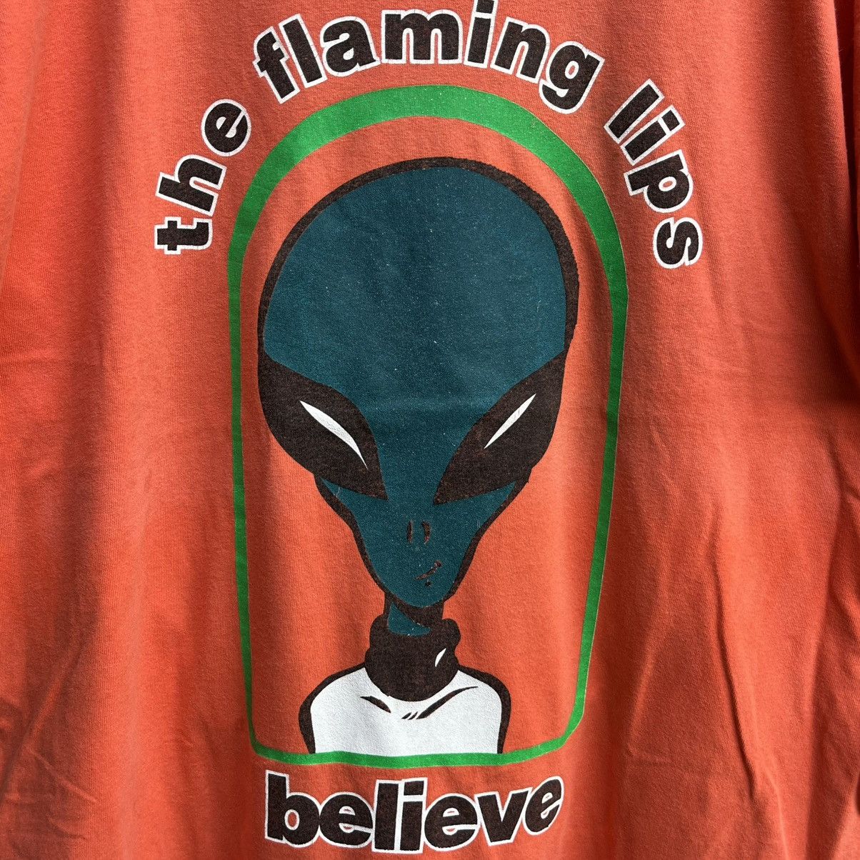 Band Tees Vintage 90s THE FLAMING LIPS band tee believe Size US L / EU 52-54 / 3 - 4 Thumbnail