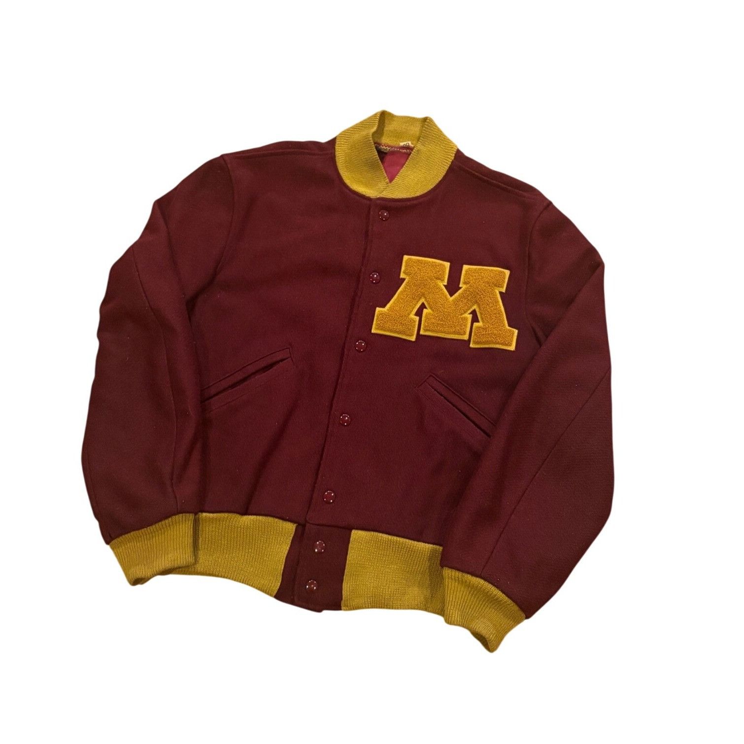 Other True Vintage 60s Minnesota Golden Gophers Wool Varsity Lette Size US M / EU 48-50 / 2 - 4 Thumbnail