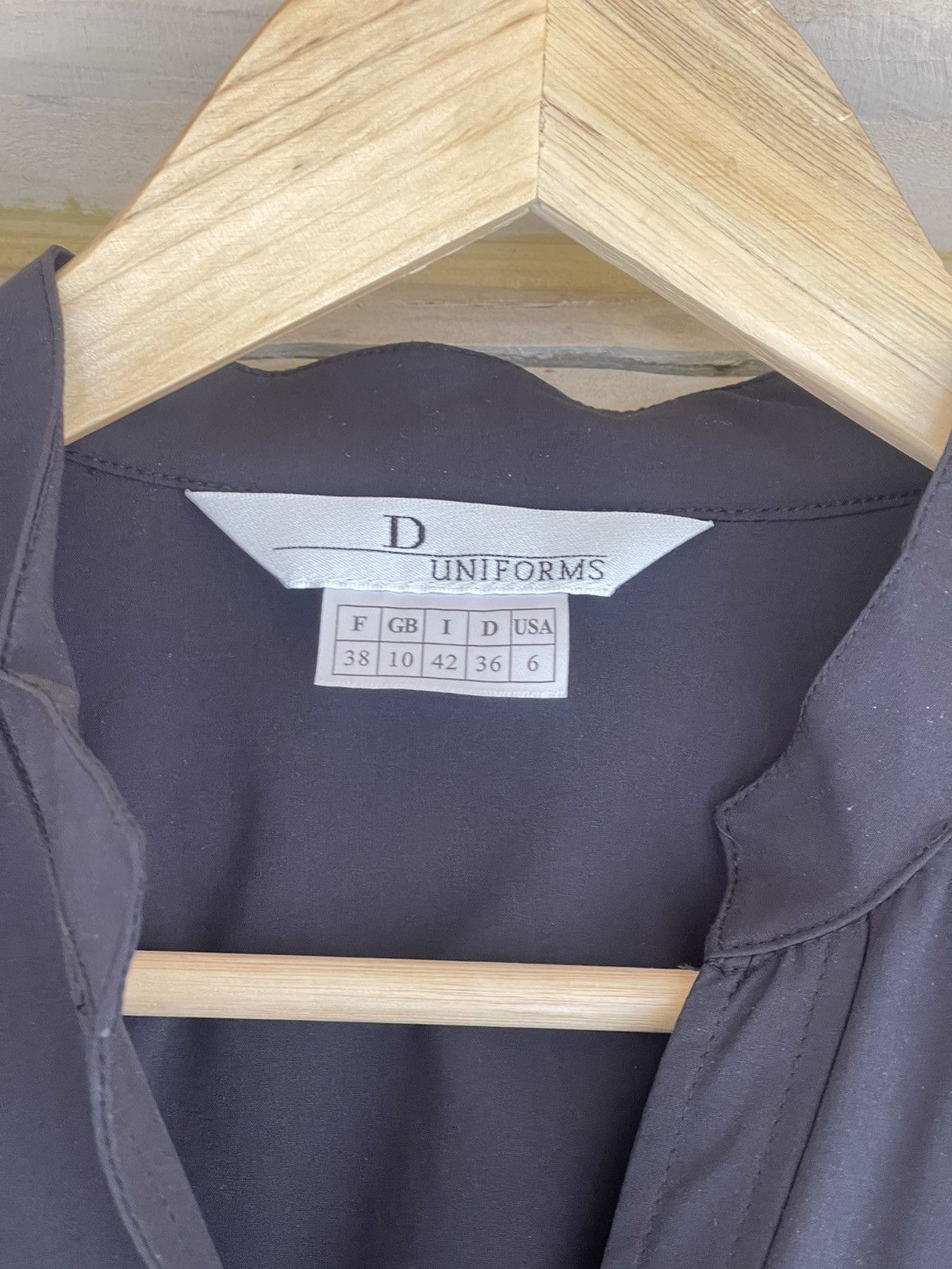 Dior 2022 Dior Uniform black longsleeve shirt Size M / US 6-8 / IT 42-44 - 5 Thumbnail