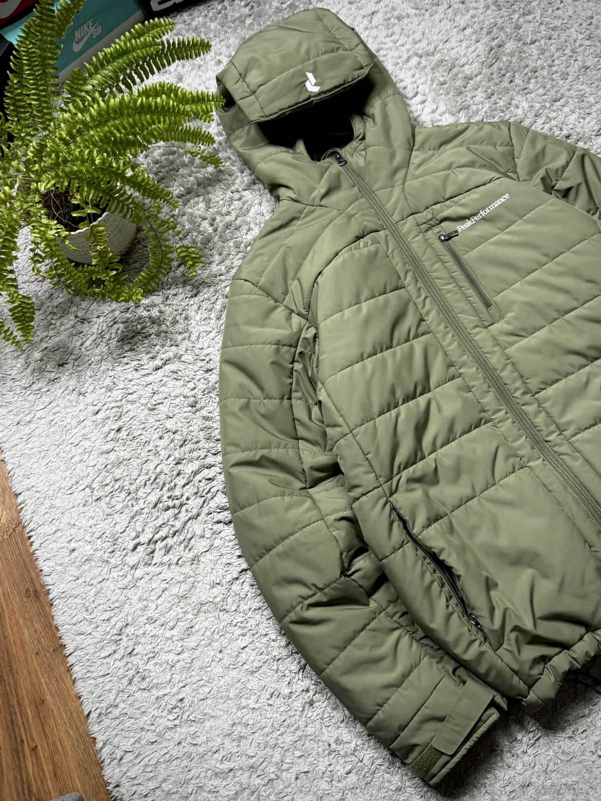Peak Performance Peek Performance Puffer Jacket Outdoor Streetwear Drill 00s Size US M / EU 48-50 / 2 - 2 Thumbnail