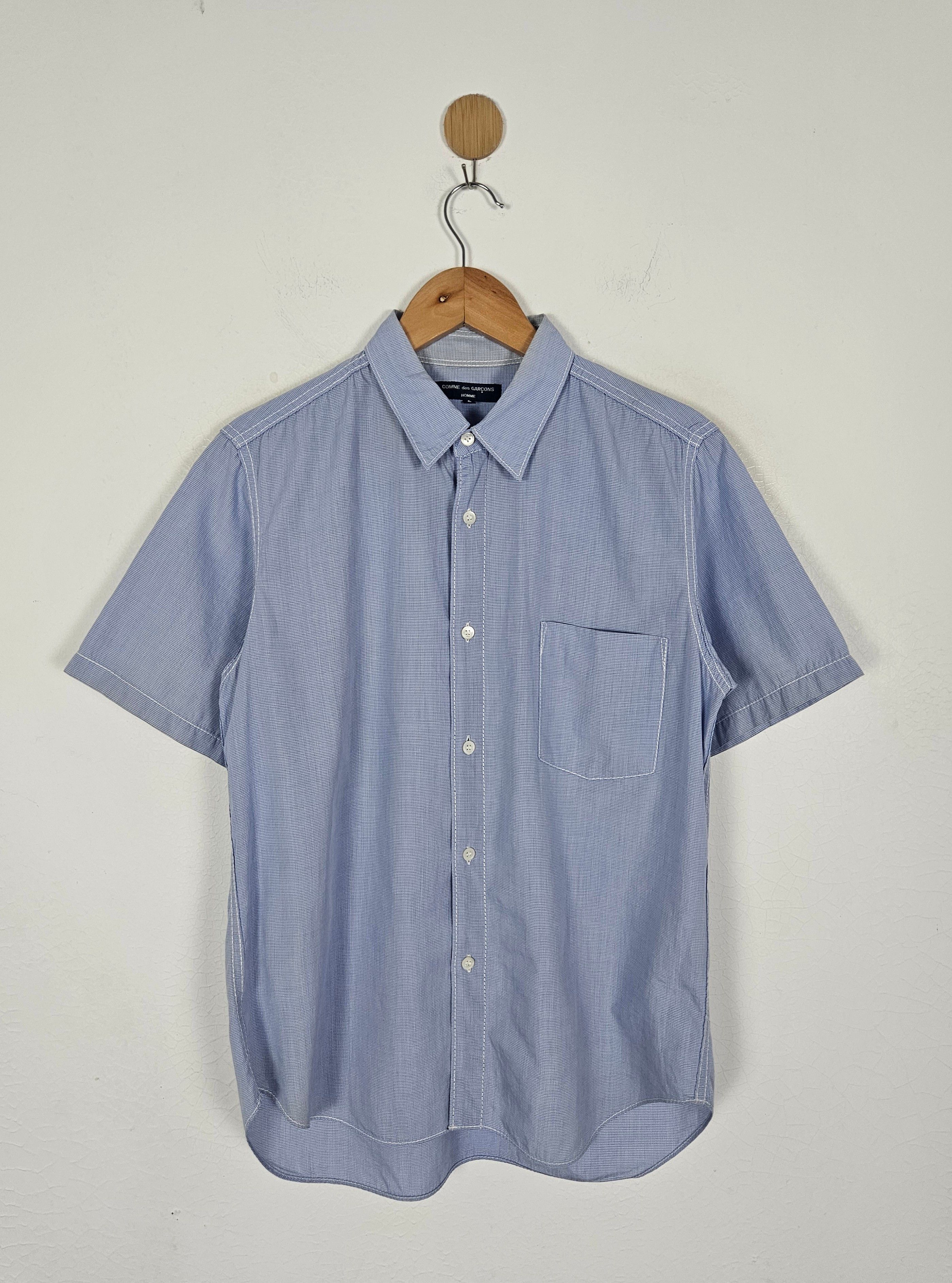 Comme des Garcons Comme des Garcons Homme CDG AD2007 checkered casual Shirt Size US S / EU 44-46 / 1 - 1 Thumbnail