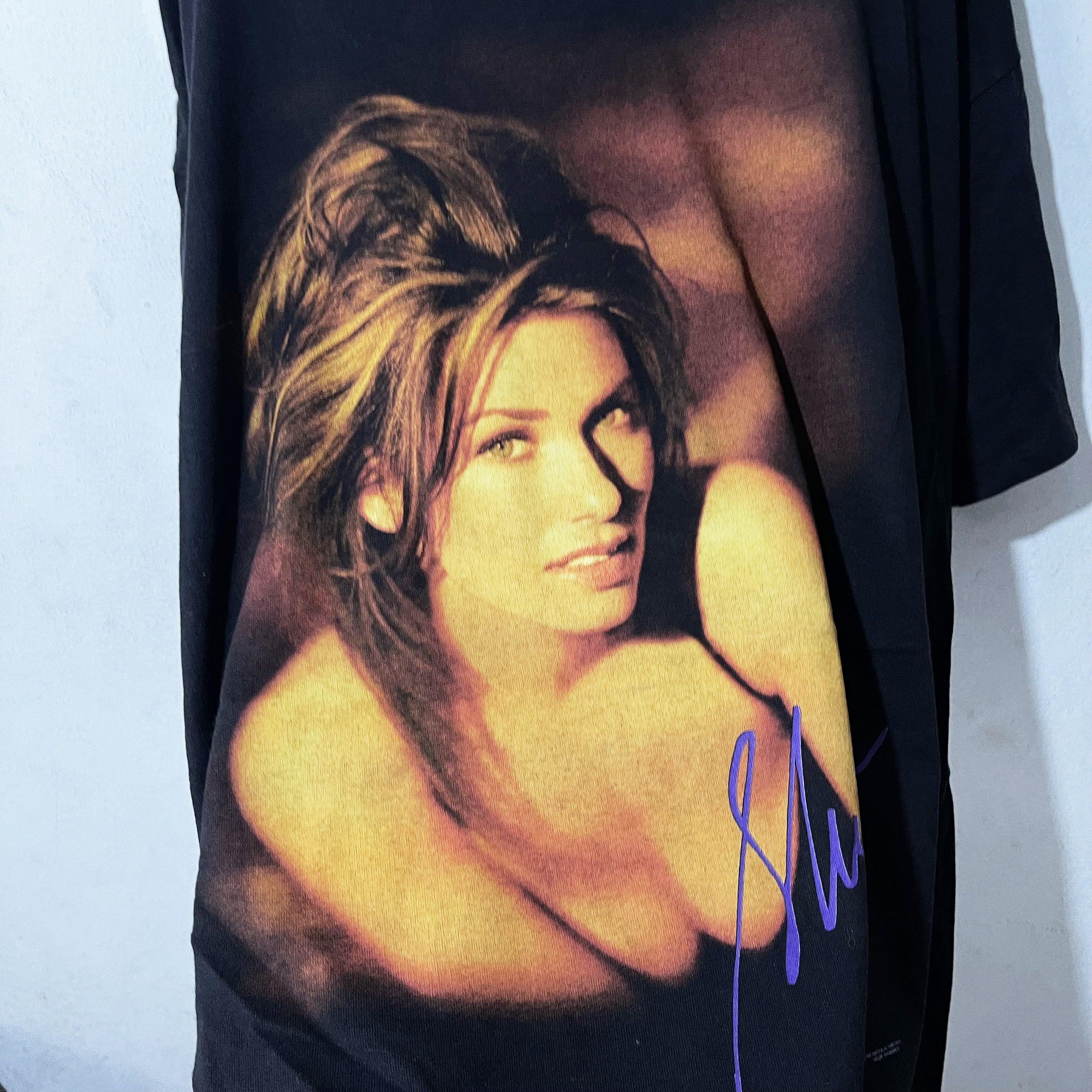 Band Tees × Vintage Vintage 1998 Shania Twain Shirt Size US XL / EU 56 / 4 - 2 Thumbnail