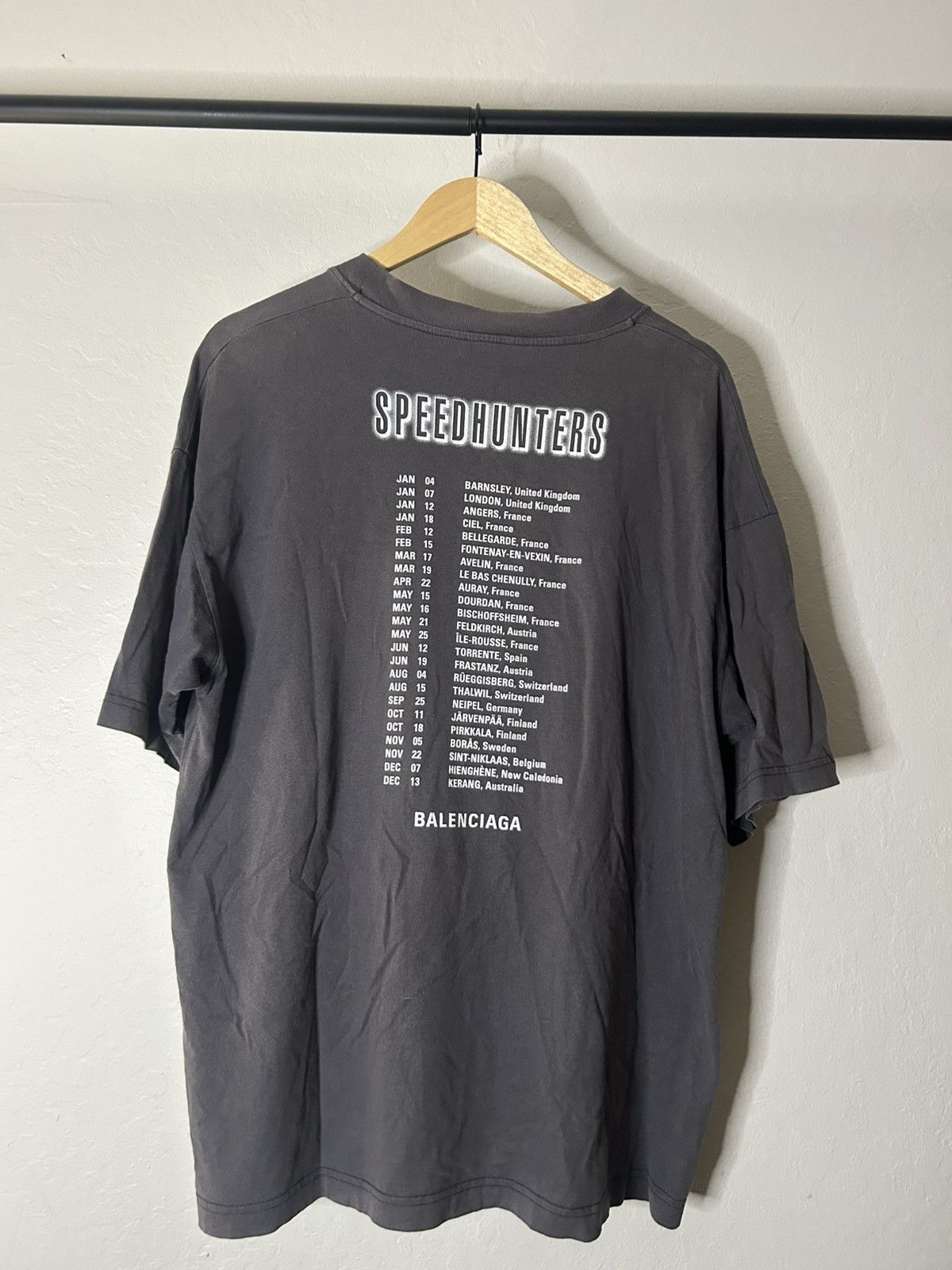 Balenciaga Balenciaga Speedhunter Tee Size US S / EU 44-46 / 1 - 2 Thumbnail