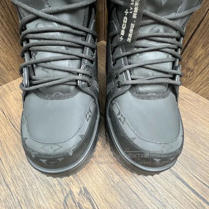 Louis Vuitton Louis Vuitton Black Trainer Snow Boots for Men 0079. Size US 10 / EU 43 - 5 Thumbnail