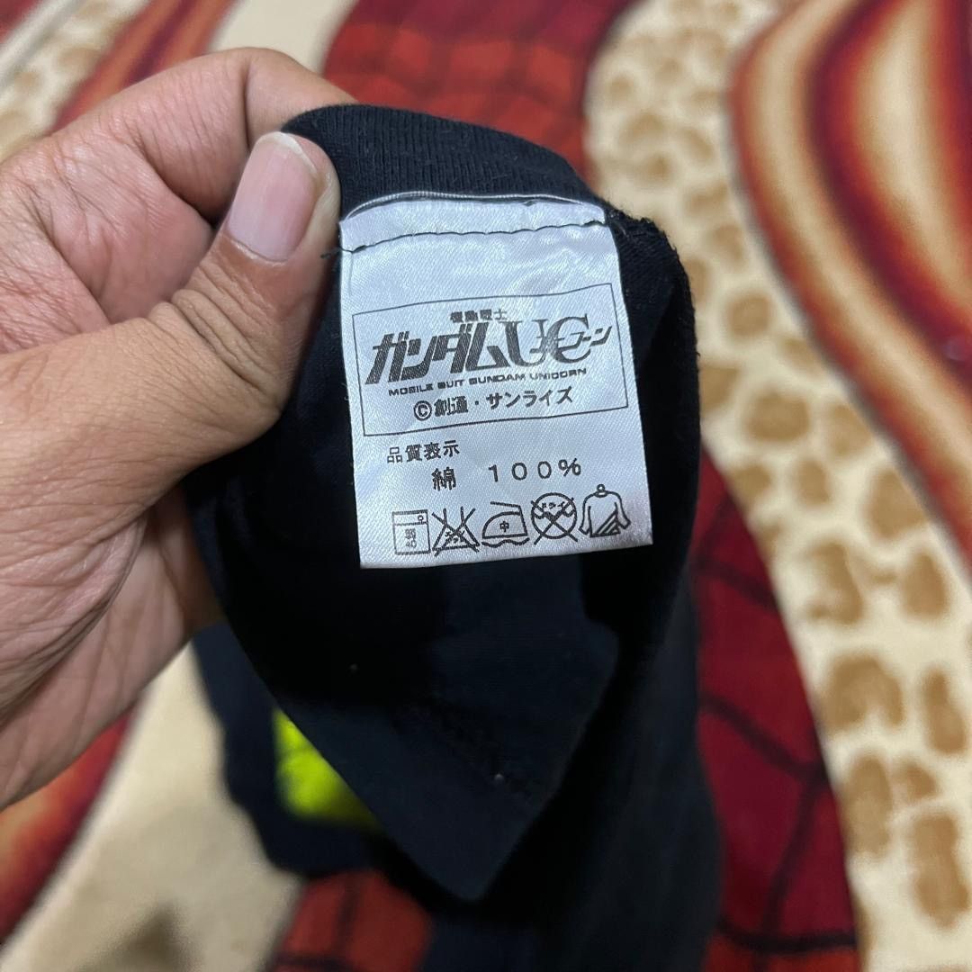 Anime Vintage Thrashed Faded Gundam Bandai Anime ERD GRUNGE Shirt Size US M / EU 48-50 / 2 - 8 Thumbnail