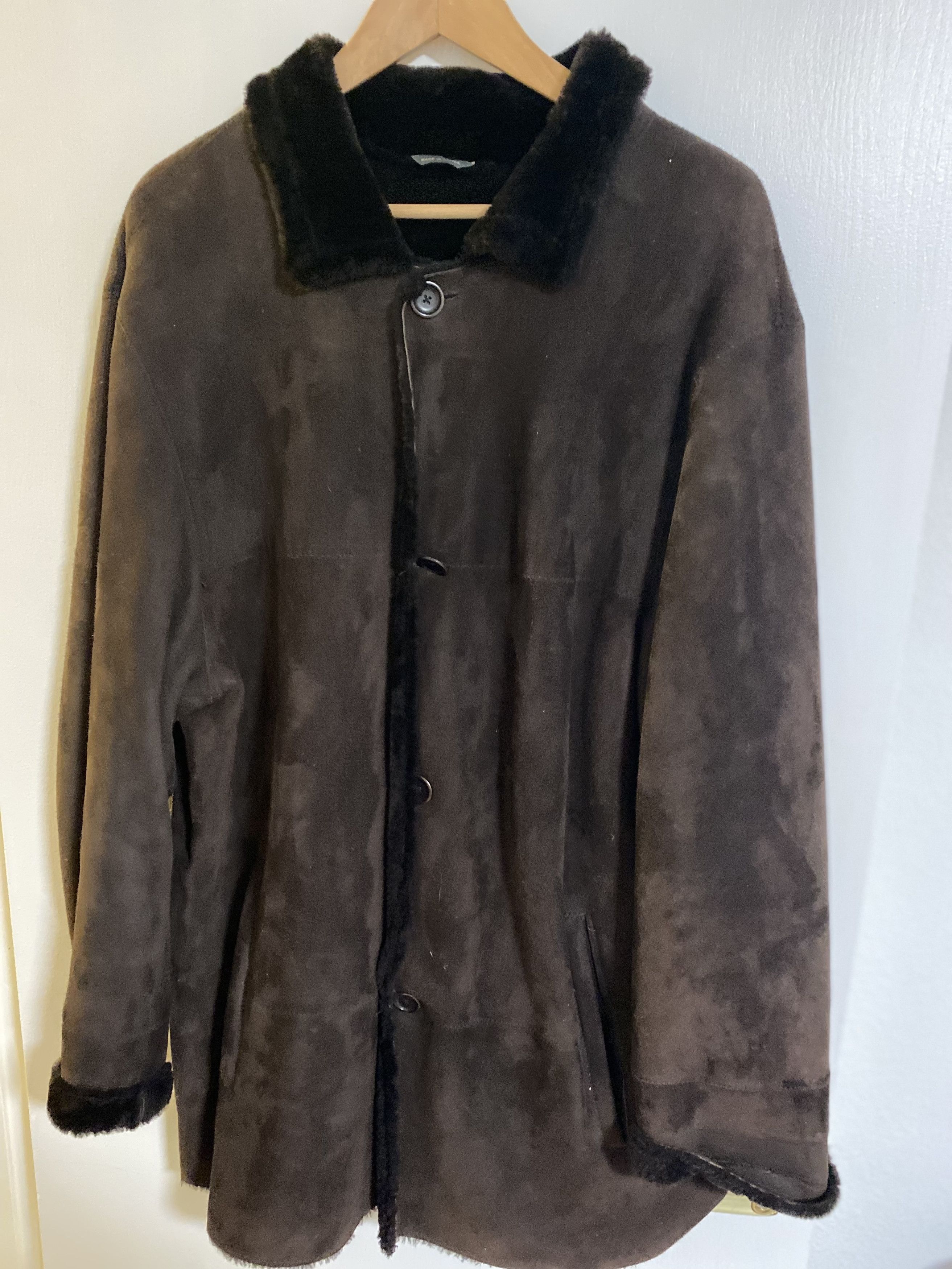 Banana Republic Banana Republic Shearling 3/4 jacket Brwn SizeL Ex cond $300 Size US L / EU 52-54 / 3 - 1 Thumbnail
