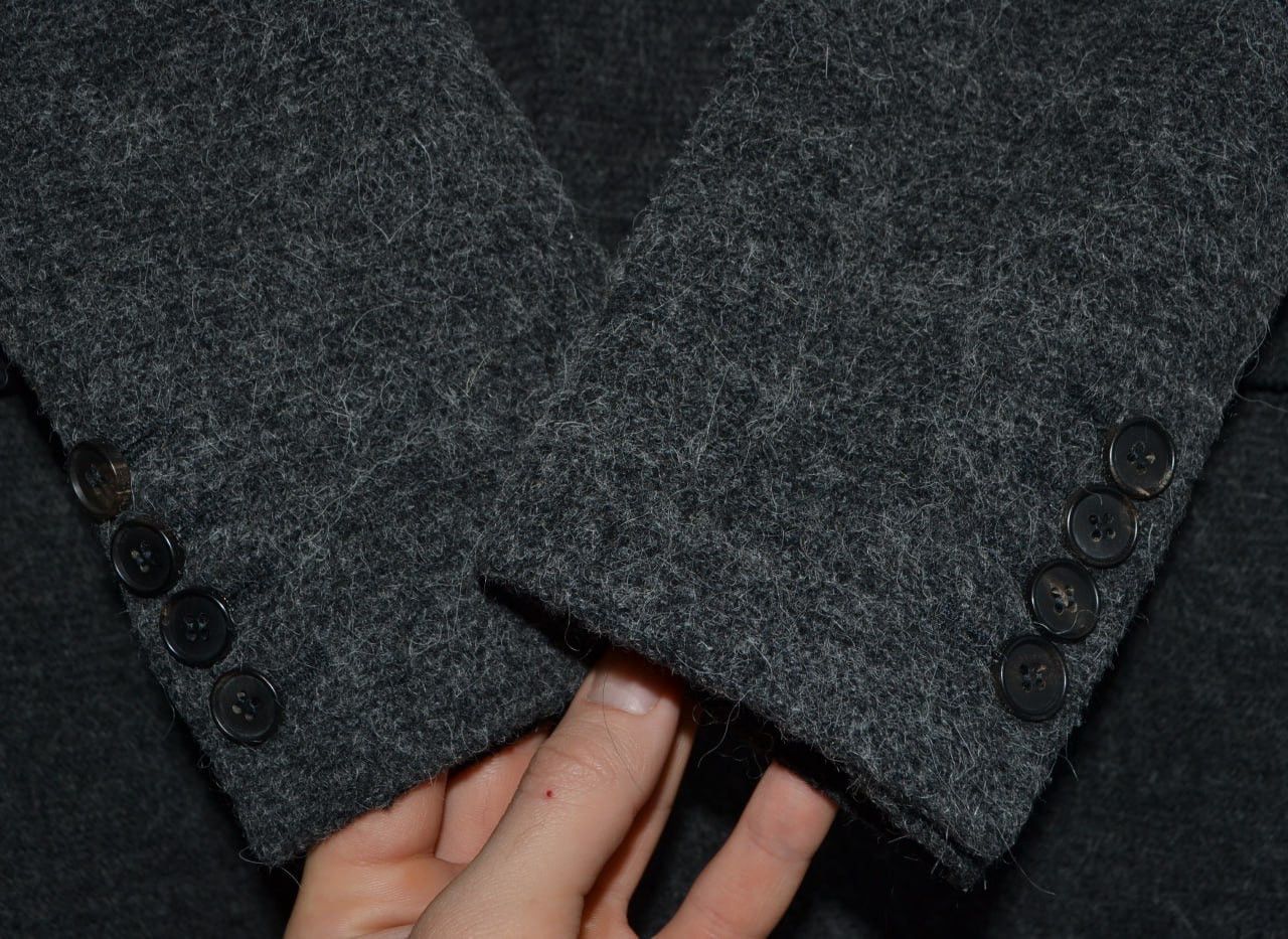 Allsaints AllSaints wool Abel Coat Gray Size S Size US S / EU 44-46 / 1 - 13 Thumbnail