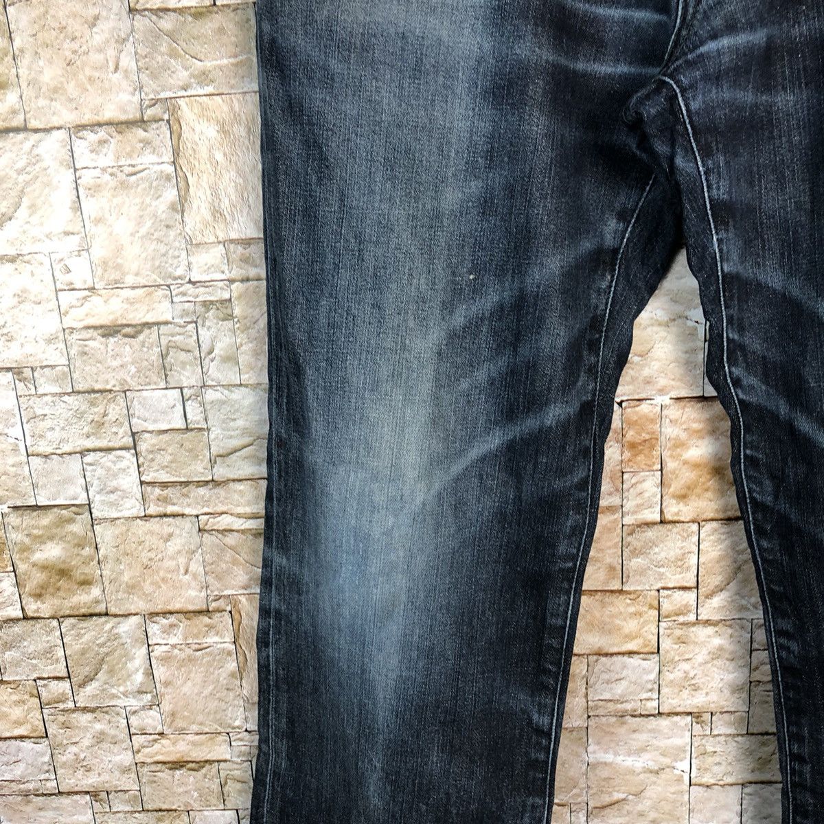 Uniqlo Japan uniqlo faded Blue vintage denim Jeans #A348 Size US 33 - 10 Thumbnail