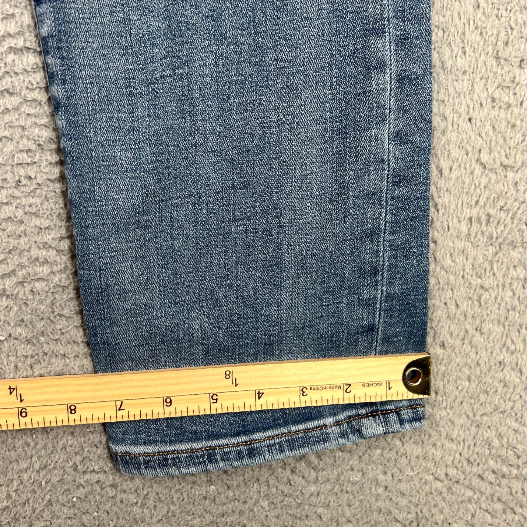Lucky Brand Lucky Brand 363 Jeans Men 29x30 Mid Rise Blue Denim Straight 5-Pocket Vintage No Pattern Solid Jeans N/A Size US 31 - 2 Thumbnail