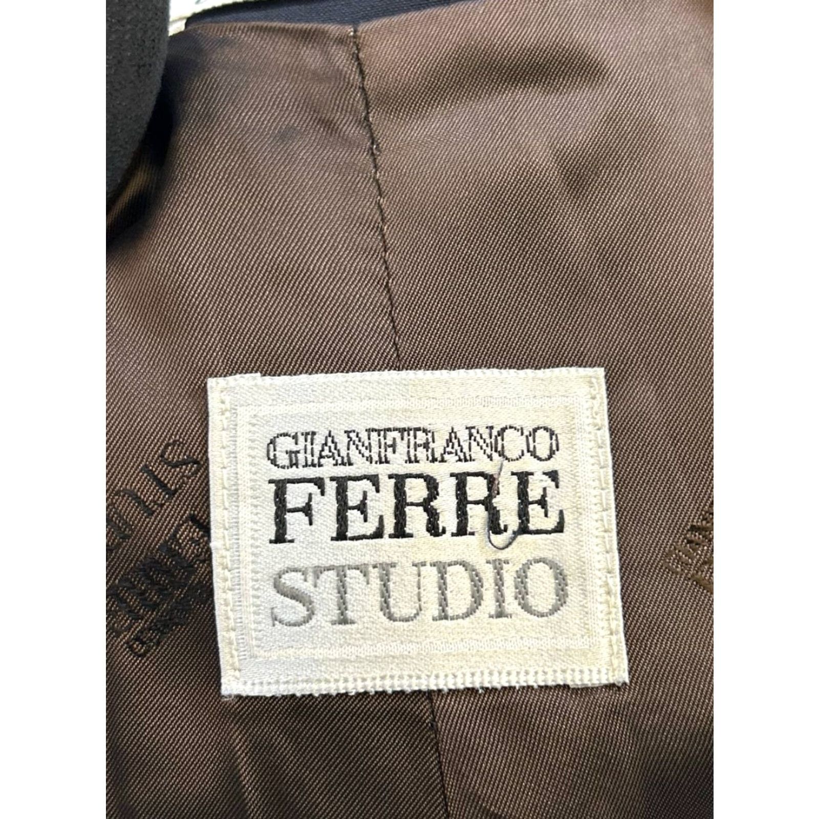 Gianfranco Ferre VINTAGE Gianfranco Ferré Jacket Womens 6 Wool Blue Blazer Short Description? Size M / US 6-8 / IT 42-44 - 3 Thumbnail