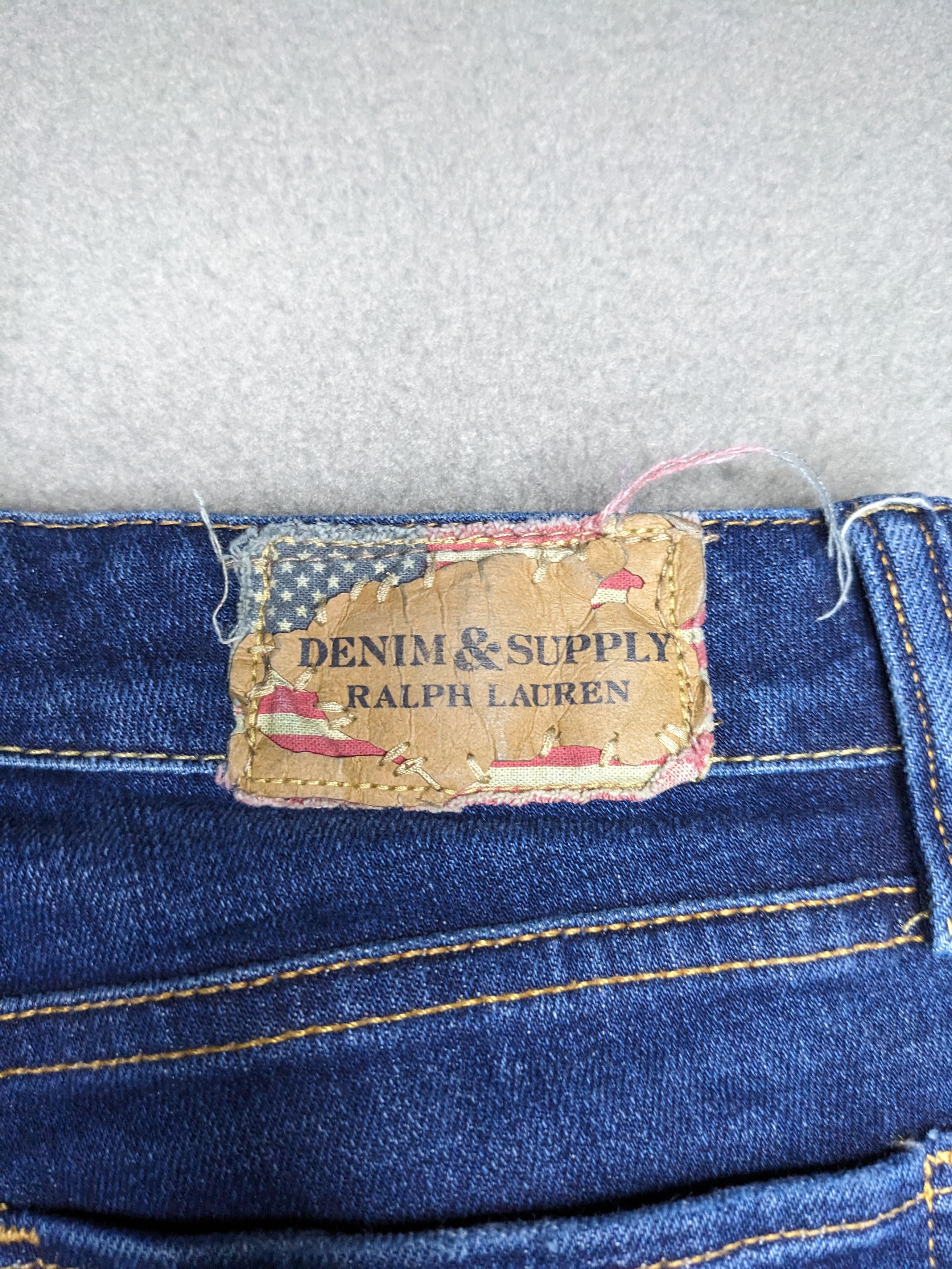 Denim & Supply Ralph Lauren Ralph Lauren Denim & Supply Skinny Jeans 28x33 Blue Low Rise Size 28" / US 6 / IT 42 - 4 Thumbnail