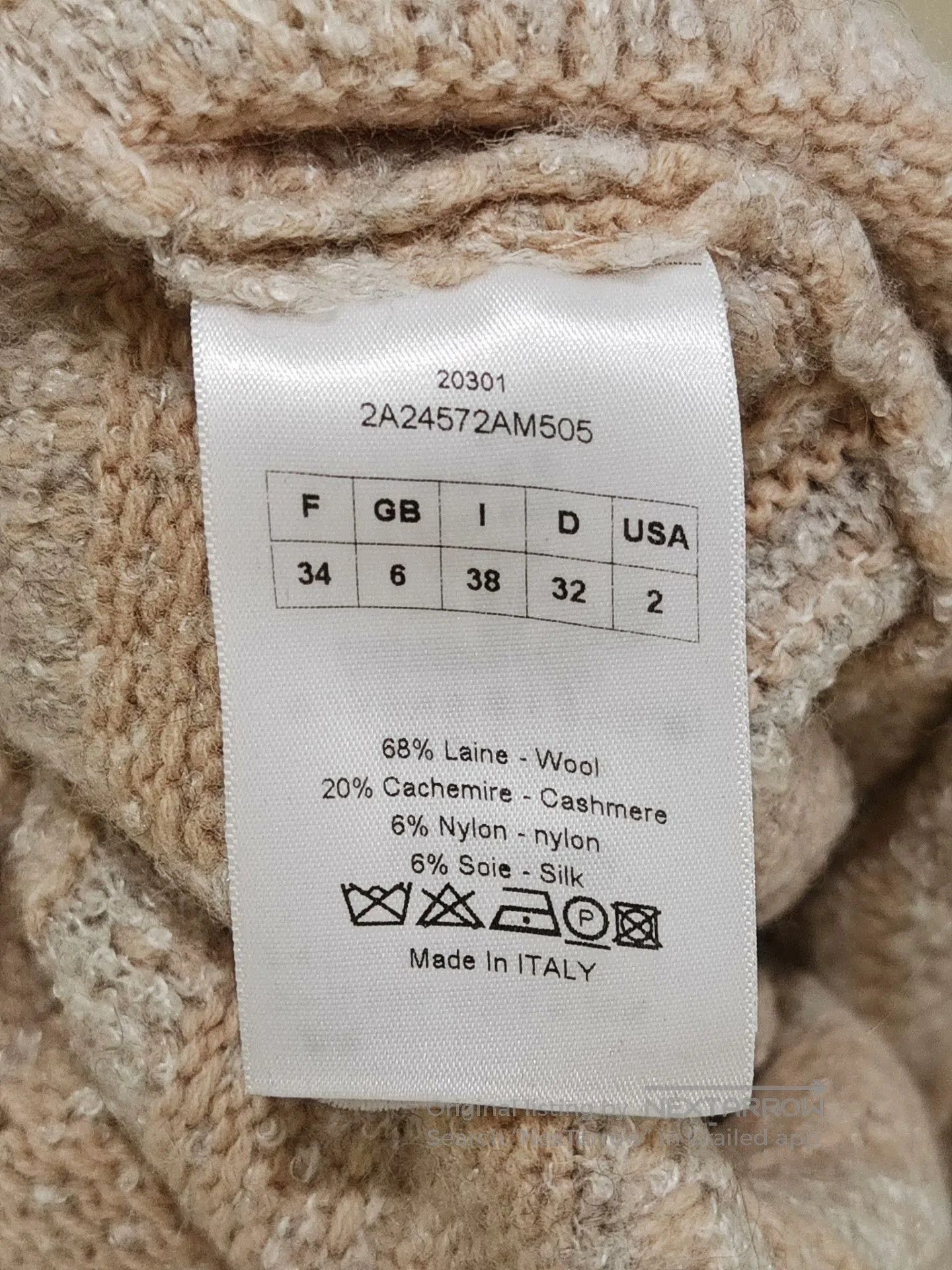 Dior christian dior off-shoulder sweater. Size US M / EU 48-50 / 2 - 3 Thumbnail