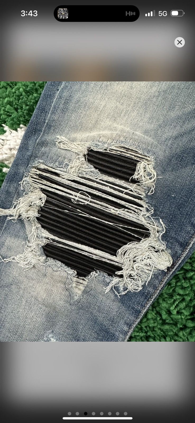 Amiri Amiri Denim Size US 33 - 7 Thumbnail