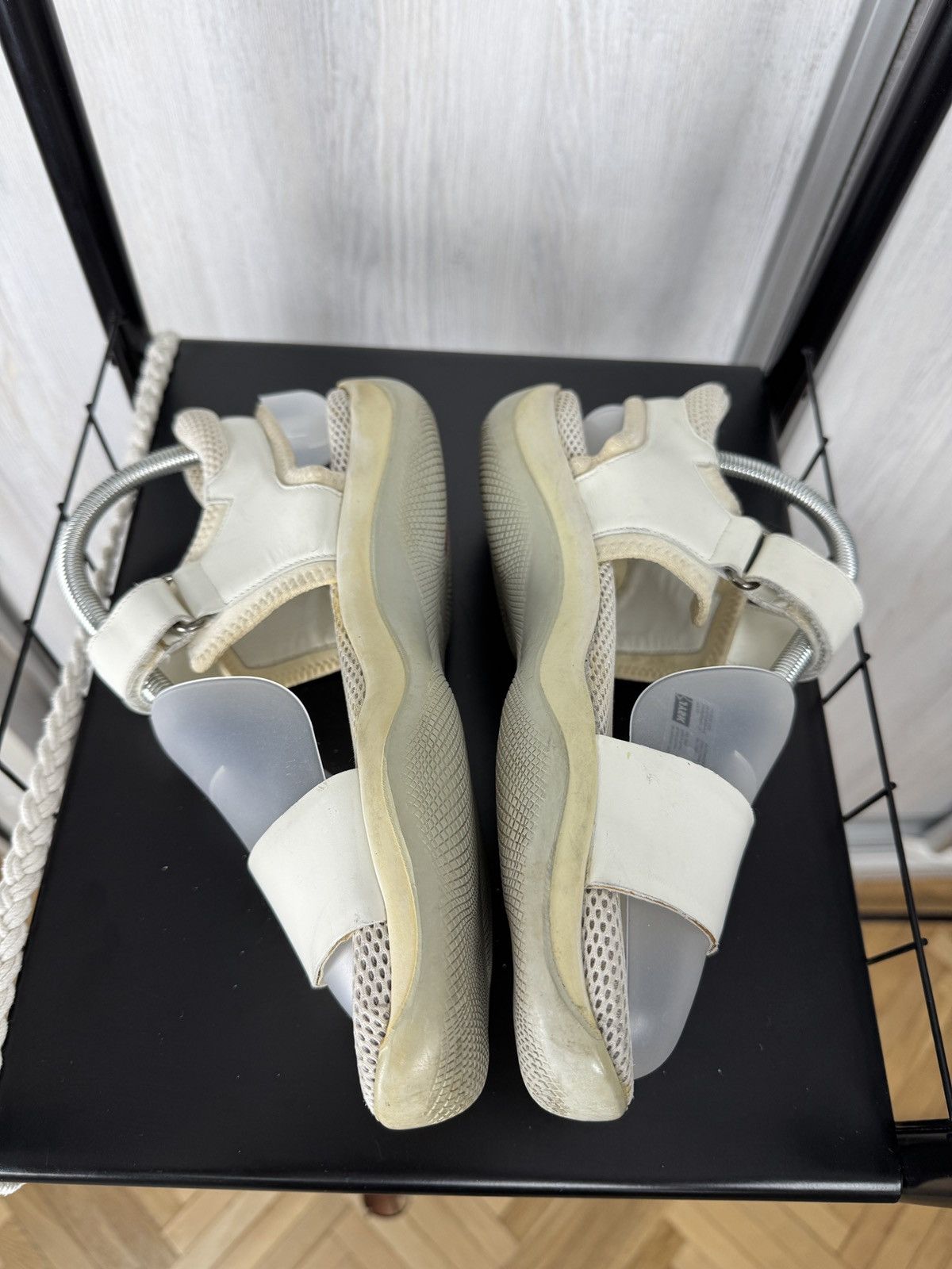 Prada Prada Y2K Early 00s Vibram Sole Tech Sandals Size US 8.5 / IT 38.5 - 13 Thumbnail