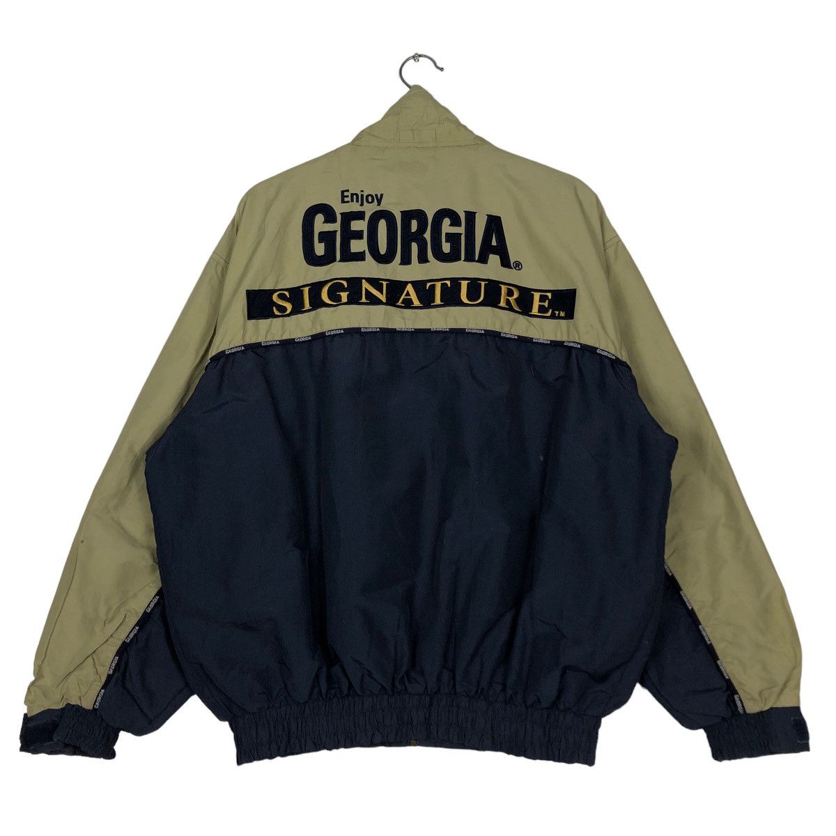 Japanese Brand 🔥Vintage Bomber Jacket Georgia Coffee Japan Made Size US M / EU 48-50 / 2 - 8 Thumbnail