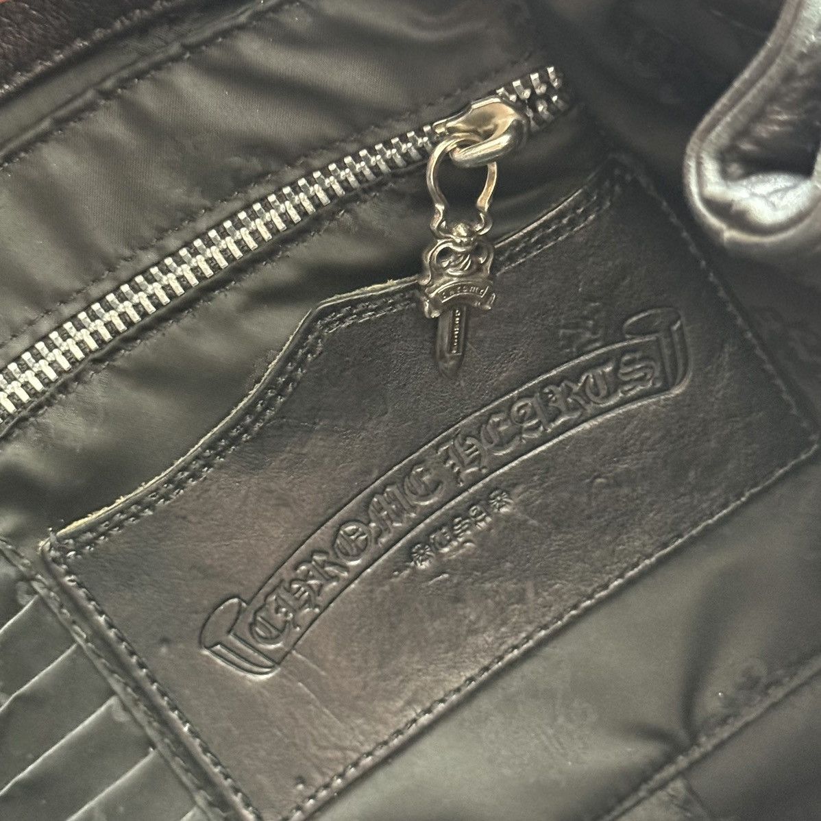 Chrome Hearts Chrome Hearts JJ Dean Leather Bag Size ONE SIZE - 8 Thumbnail