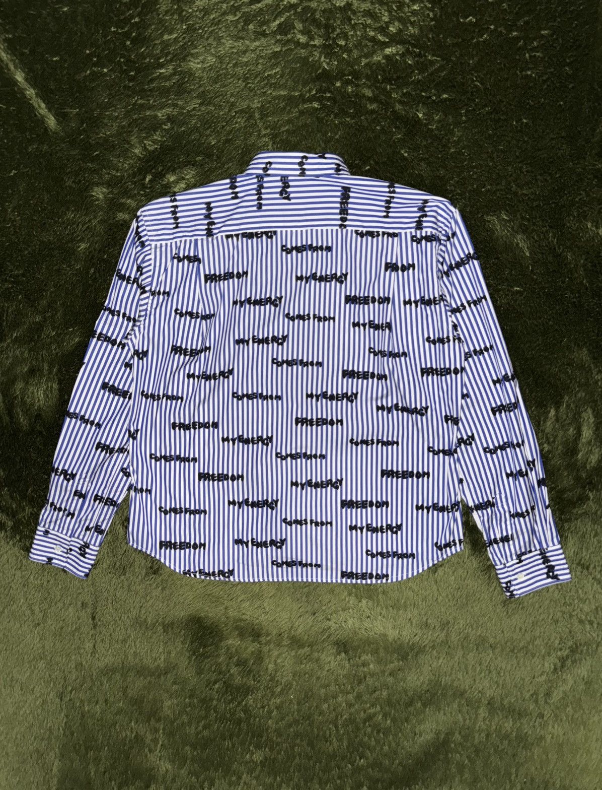 Comme des Garcons SHIRT [M] COMME des GARÇONS Shirt 24AW FRANCE MADE Lettering Shirt Size US M / EU 48-50 / 2 - 7 Thumbnail