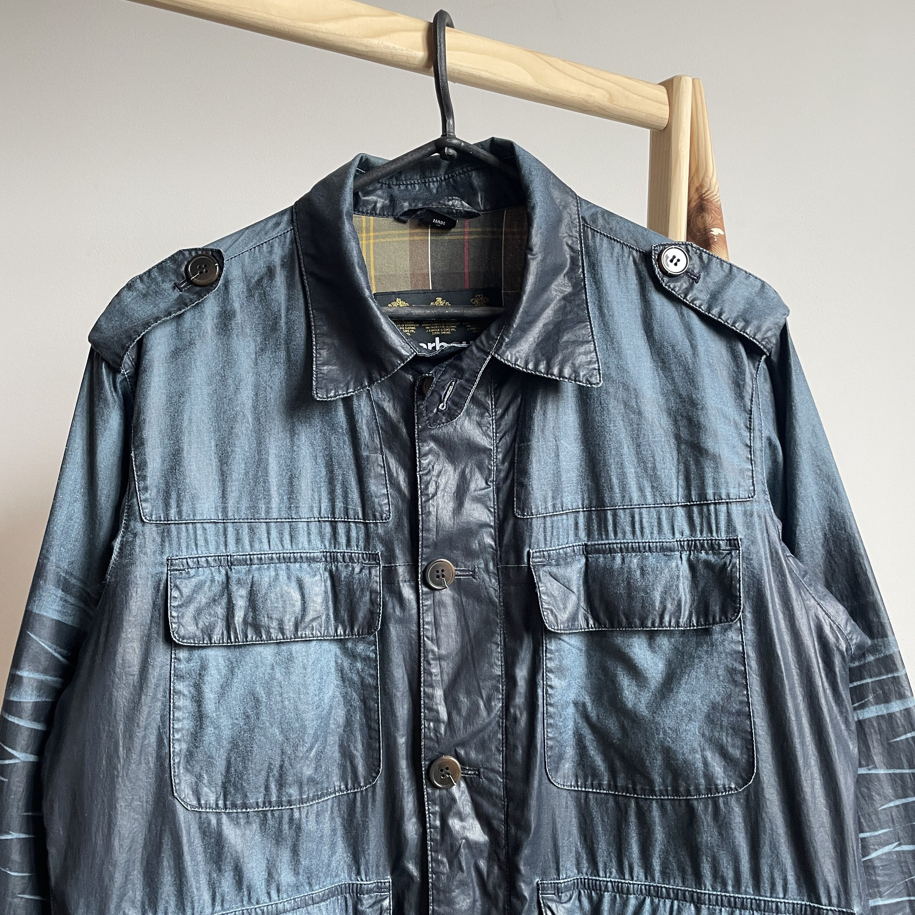 Barbour Barbour Savanah Oilskin Jacket Size M Size US M / EU 48-50 / 2 - 4 Thumbnail