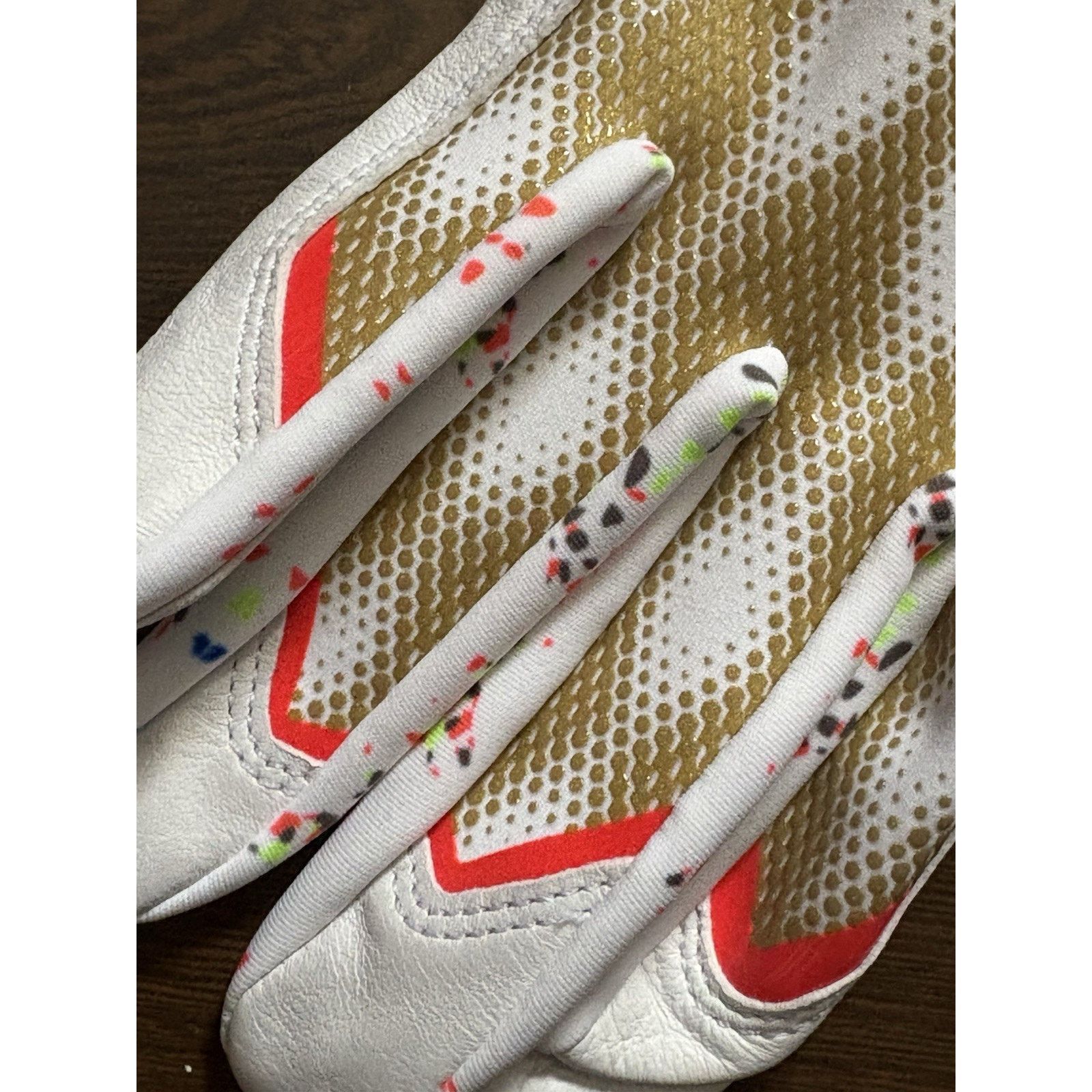 Nike Rare Nike Alp Elt Batt Glov NXT Playoff Pack Sheep Skin Sz L Size ONE SIZE - 3 Thumbnail